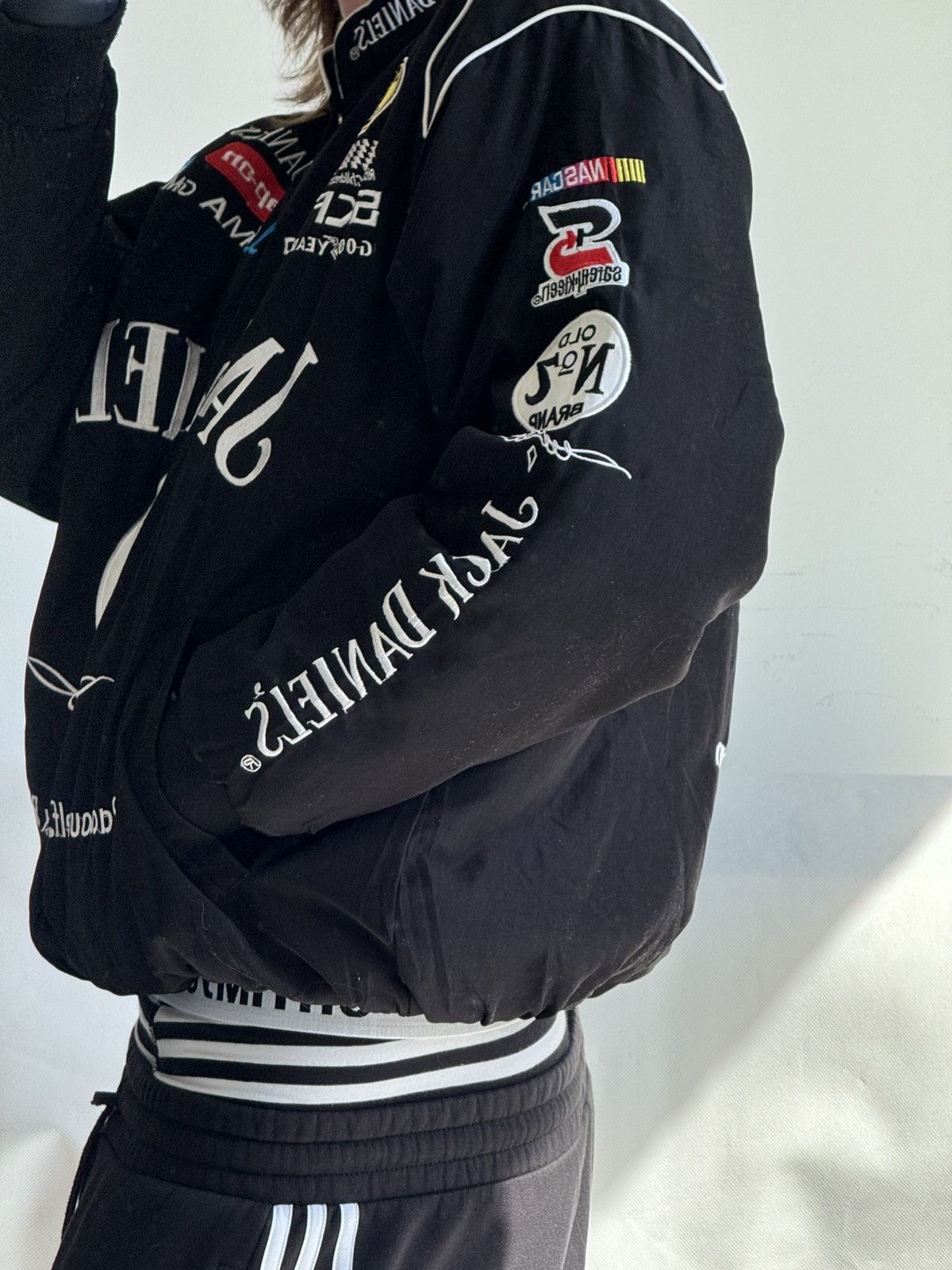 Vintage Jack Daniels VINTAGE RACING JACKET CHEVROLET BOMBER NASCAR Size US L / EU 52-54 / 3 - 4 Thumbnail