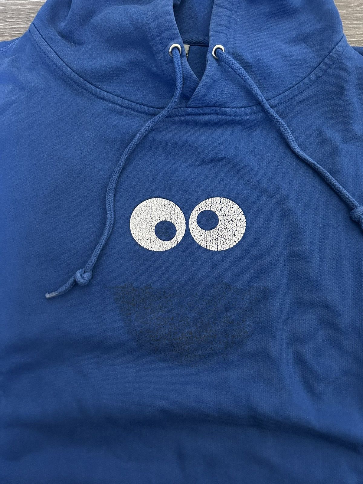 Other Vintage COOKIE MONSTER Sesame Street blue Hoodie Size US M / EU 48-50 / 2 - 3 Thumbnail