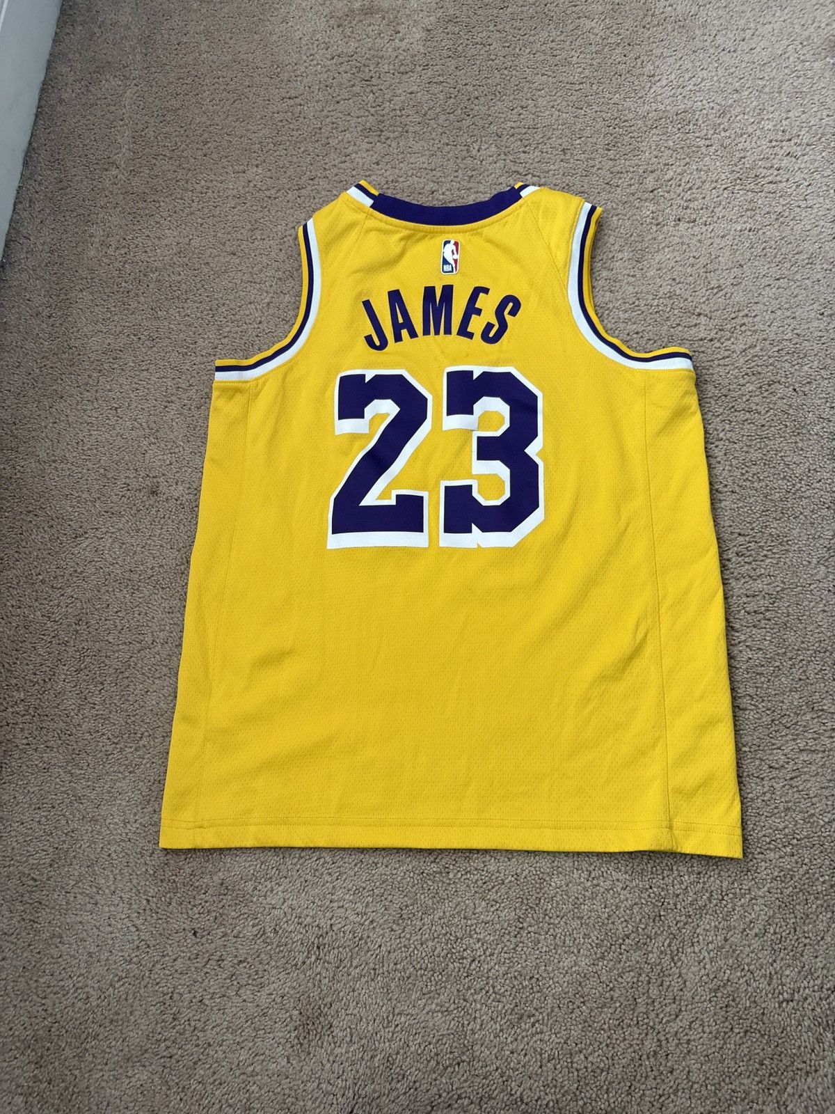 Nike LeBron James Lakers jersey Size US M / EU 48-50 / 2 - 2 Thumbnail