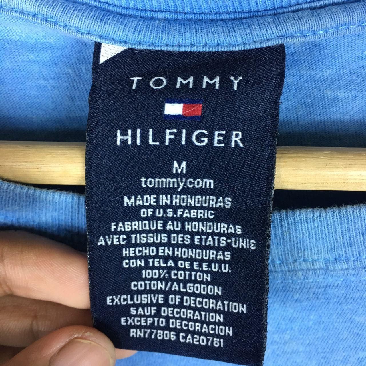 Tommy Hilfiger Vtg TOMMY HILFIGER Spell Out Big Logo Sailing Gear Blue Size US M / EU 48-50 / 2 - 4 Thumbnail