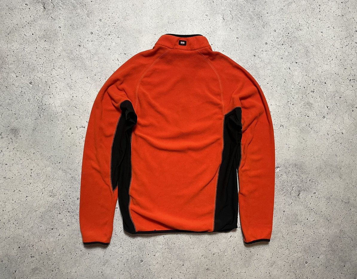 Nike × Vintage Vintage Fleece Jacket 1/2 Zip Pullover Nike Y2K Drill Swoosh Size US S / EU 44-46 / 1 - 2 Thumbnail