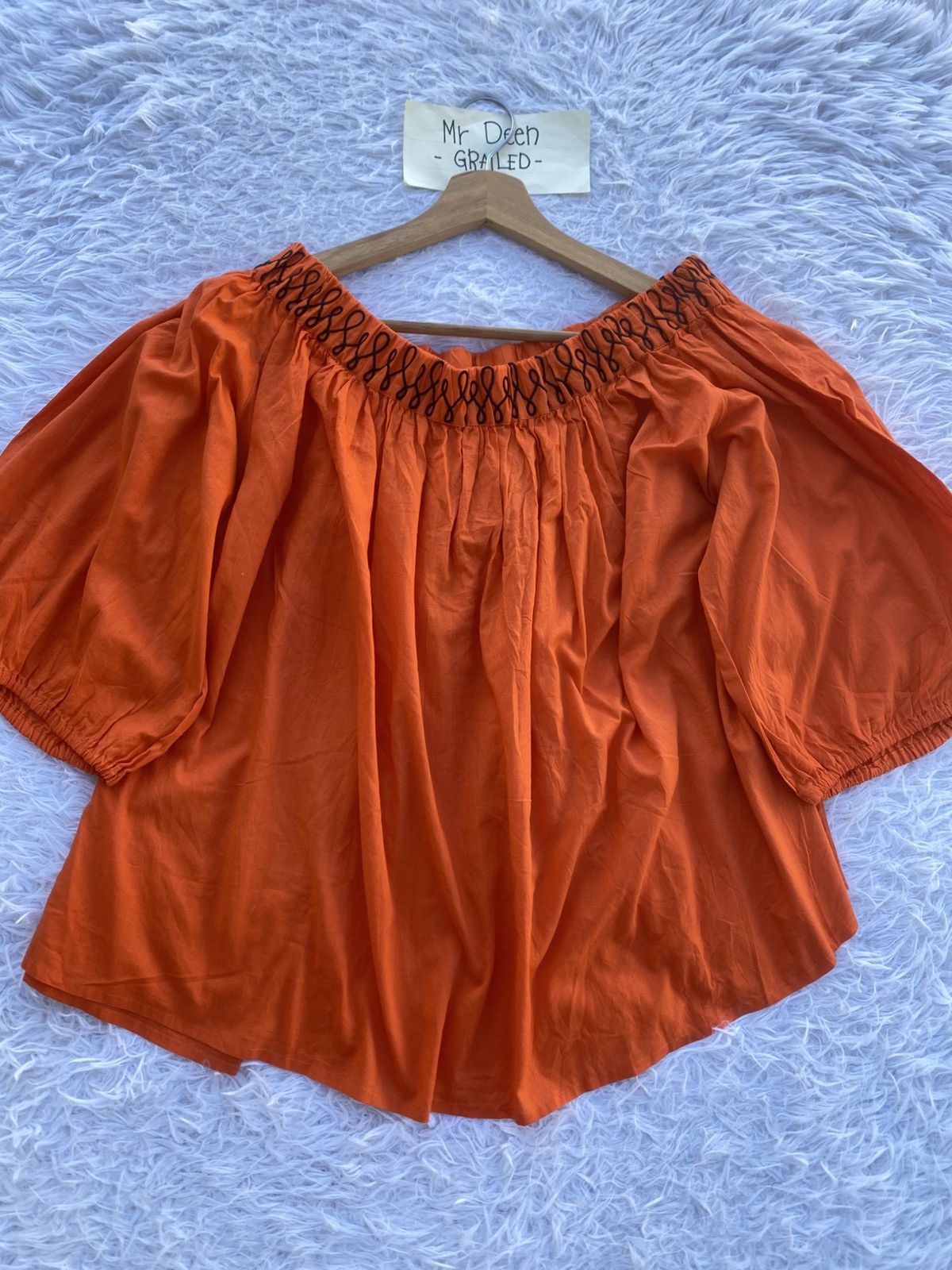 Christian Dior Monsieur Rare Christian Dior Off Shoulder Top Blouse Size M / US 6-8 / IT 42-44 - 5 Thumbnail