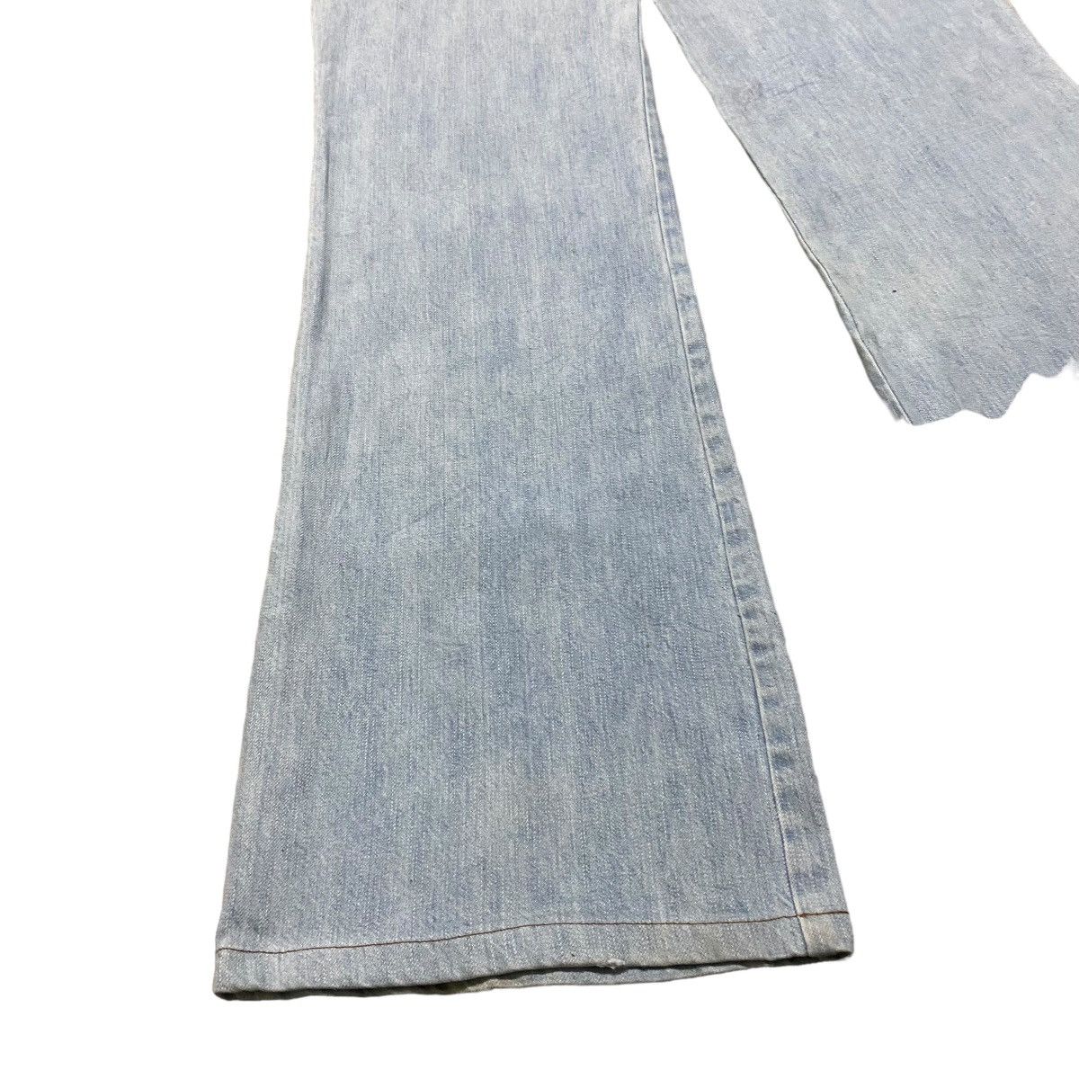 Chloe Denim Flare Jeans Bleu Delave