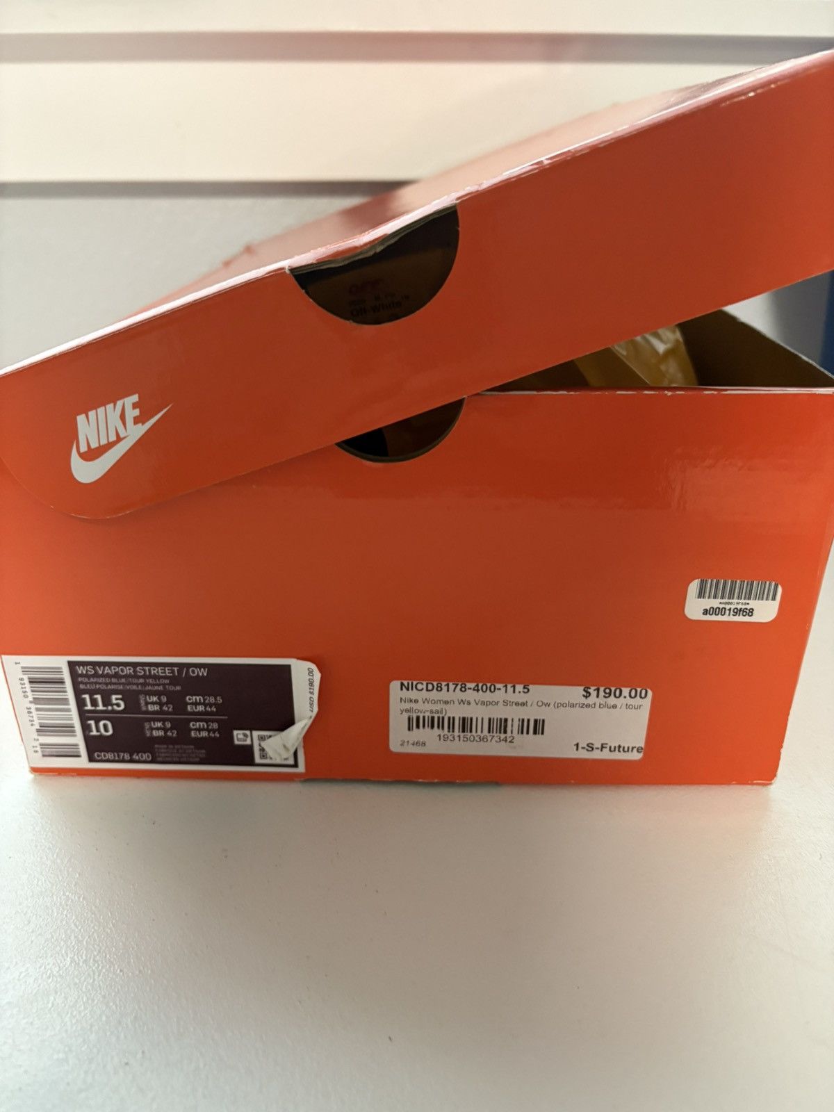 Other Nike x Off-White Vapor Street Size US 10 / EU 43 - 12 Thumbnail