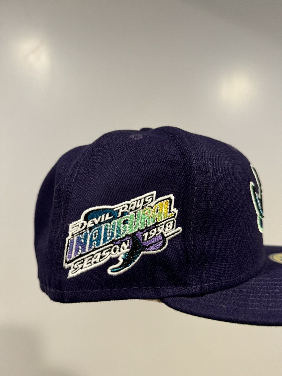 Hat Club × MLB × New Era Hatclub Exclusive Tampa Bay Devil Rays Purple Team UV 3/8 Size ONE SIZE - 2 Thumbnail