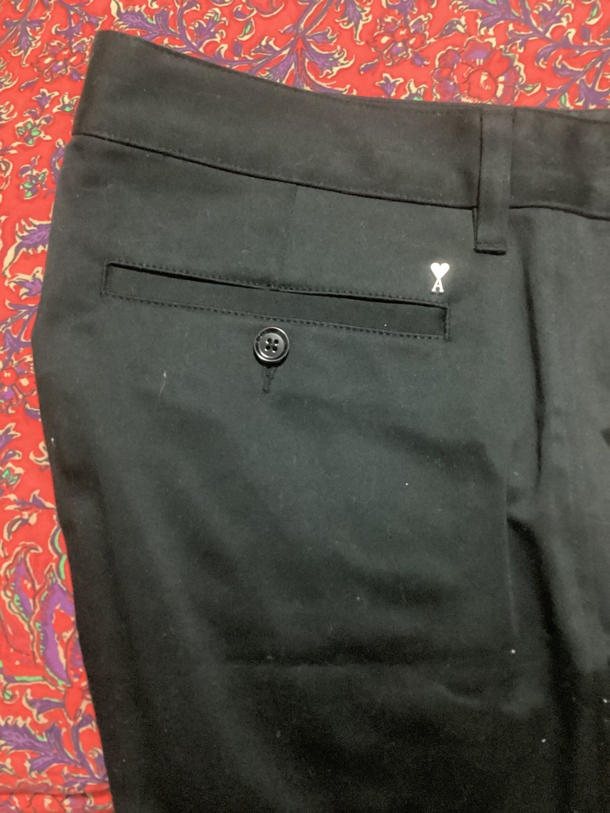 AMI NEW - AMI PARIS - COTTON CHINO SHORTS Size US 31 - 5 Thumbnail