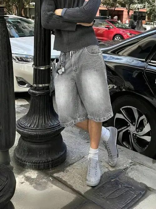 Jean × Vintage Vintage jeans jorts Y2K Drip shorts Size US 31 - 1 Thumbnail
