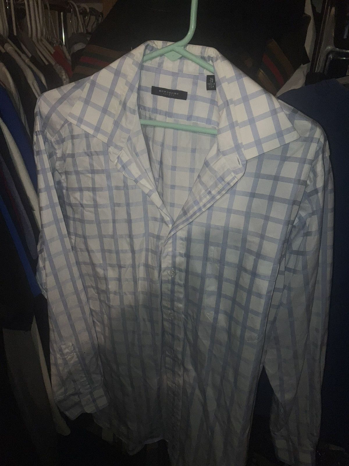 Burberry Burberry London button down designer shirt - Size 16/34 USA Size US L / EU 52-54 / 3 - 6 Thumbnail