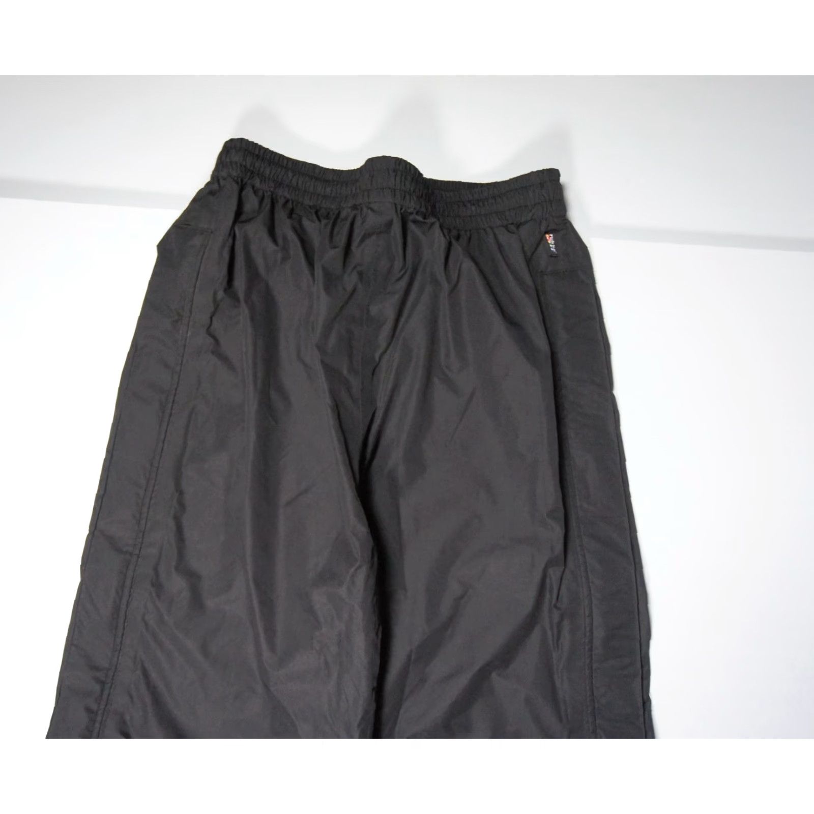 Vintage Rukka Pants Adult Large Black Windbreaker Lightweight Outdoors Side Zip Mens Size US 33 - 2 Thumbnail