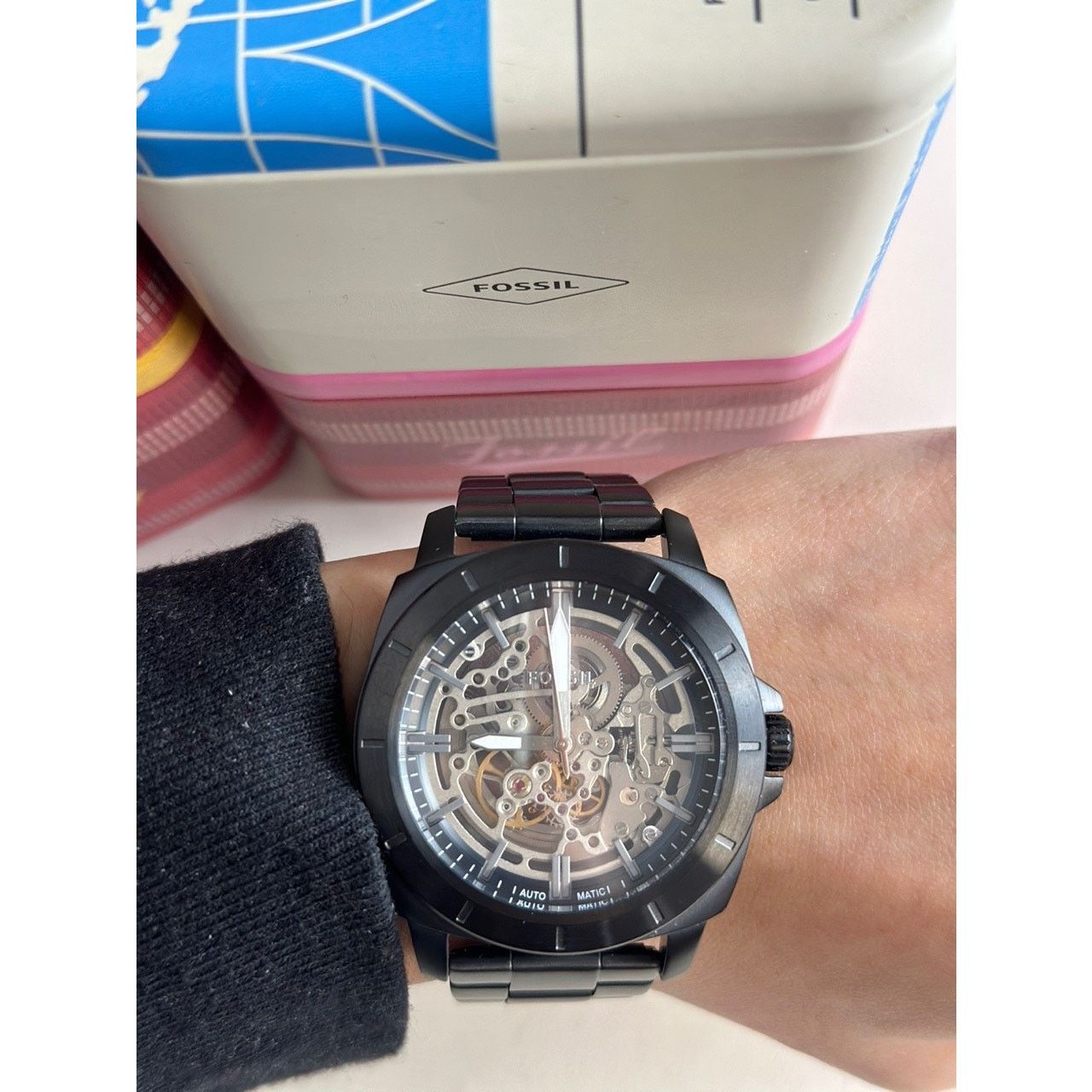 Fossil Fossil BQ2426 Privateer Black Watch Size ONE SIZE - 6 Thumbnail