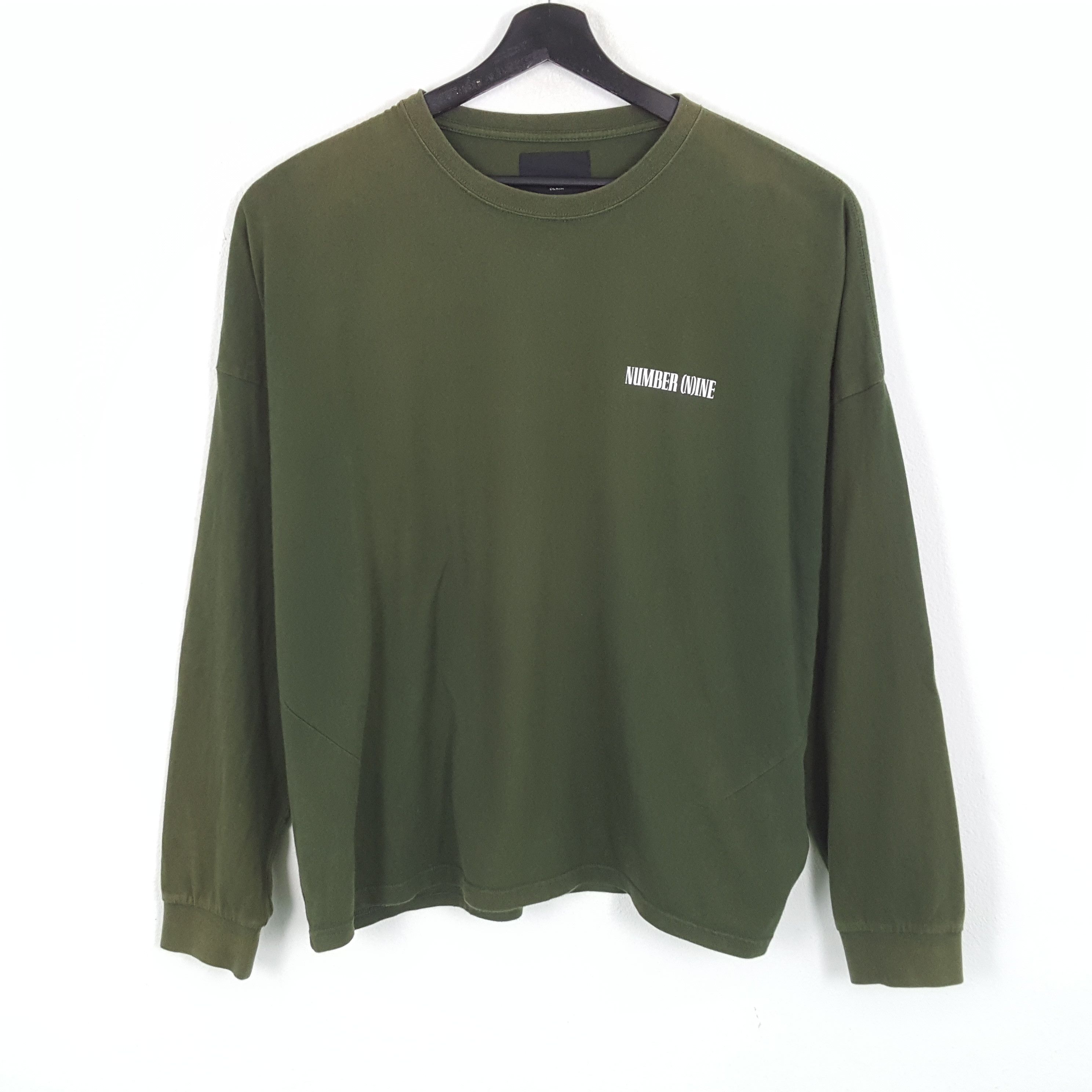 Japanese Brand × Number (N)ine × Vintage NUMBER (N)INE Japanese Brand Fashion Designer Tshirt Size US XXL / EU 58 / 5 - 3 Thumbnail