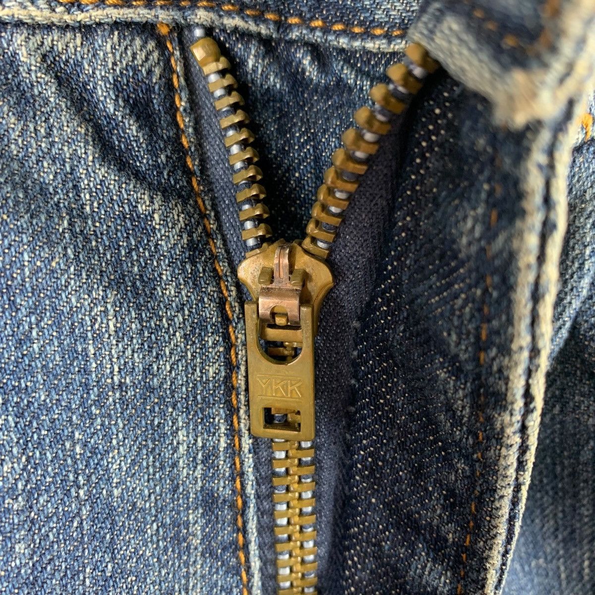 If Six Was Nine × Japanese Brand JAPANESEBRAND patchwork blue jeans Size US 30 / EU 46 - 14 Thumbnail