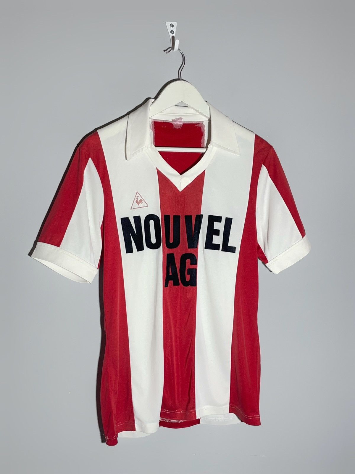 Le Coq Sportif × Vintage Le Coq Sportif Vintage 80’s-90’s Football Shirt Size US M / EU 48-50 / 2 - 2 Thumbnail