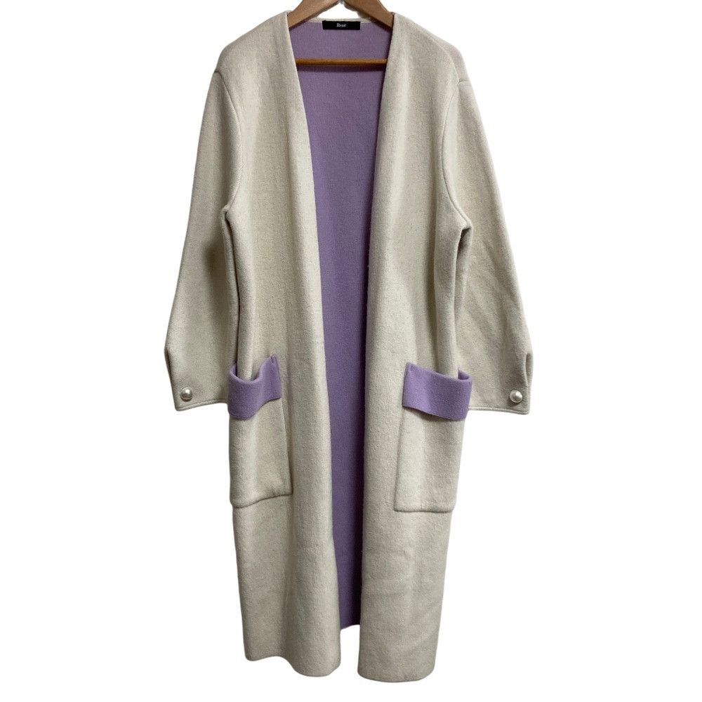 Other Other Rene Faux Pearl Cuff Knit Coat Textile Outerwear DUTY FREE for USA Size ONE SIZE - 1 Thumbnail