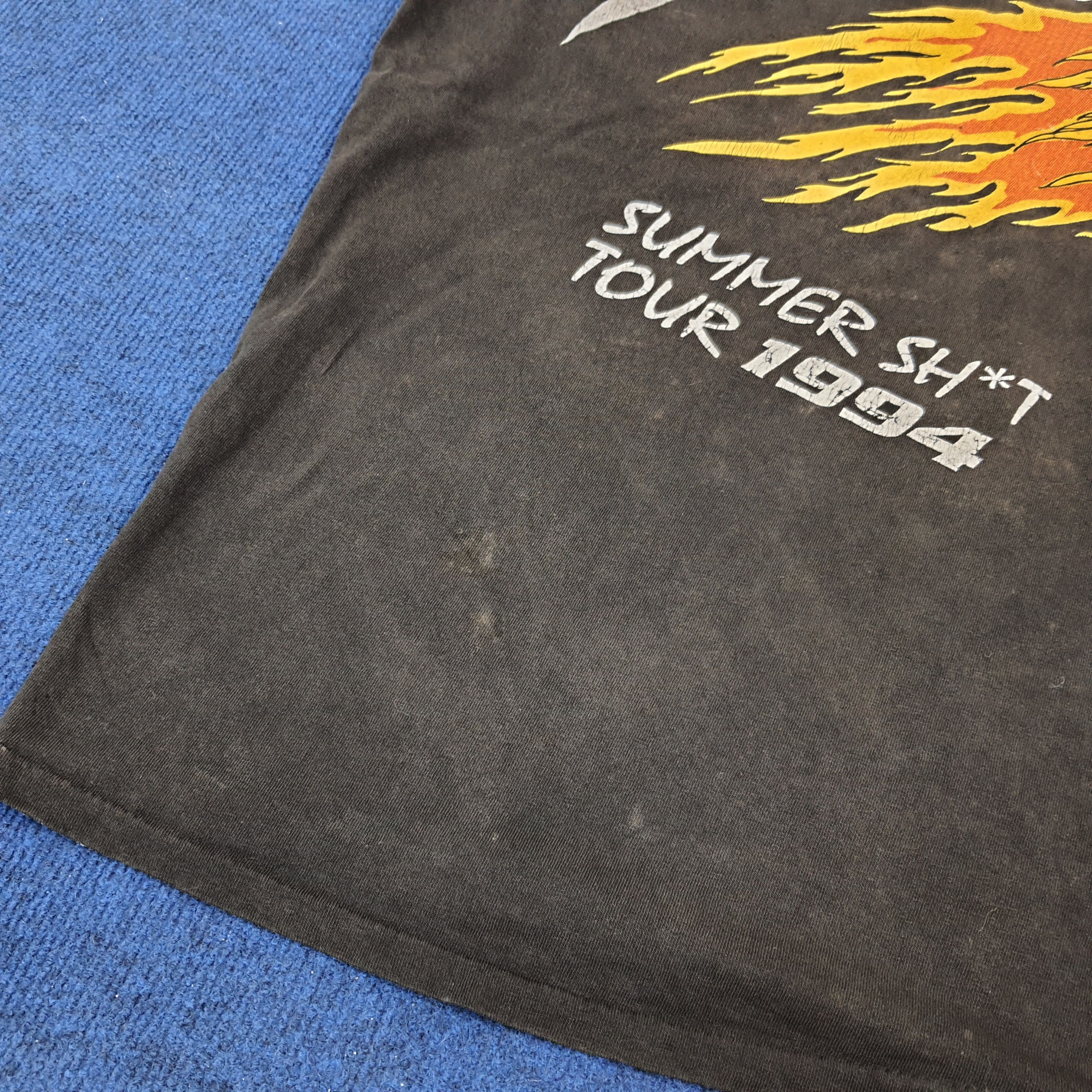 Band Tees × Vintage Vintage Metallica Summer Shit Tour 1994 Tshirt Size US XXL / EU 58 / 5 - 8 Thumbnail