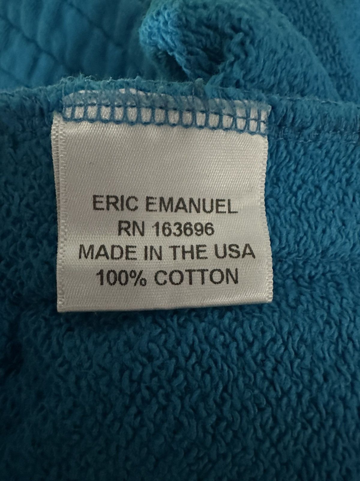 Eric Emanuel EE CENTER LOGO BASIC SWEATPANT Size US 34 / EU 50 - 4 Thumbnail