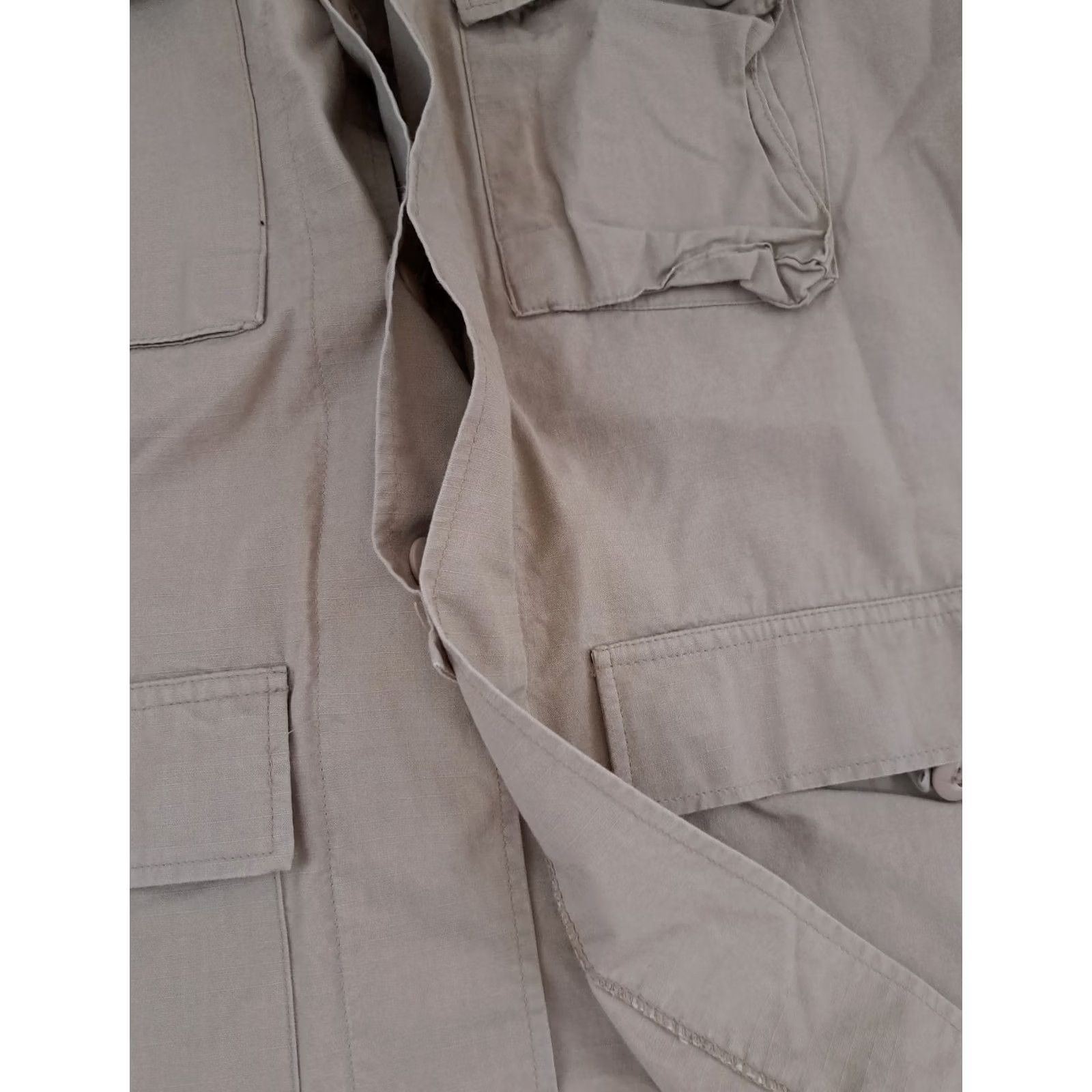 Propper PROPPER Coat Mens XL Beige Vtg Military Tactical button Light hunting Large Long Size US XL / EU 56 / 4 - 7 Thumbnail