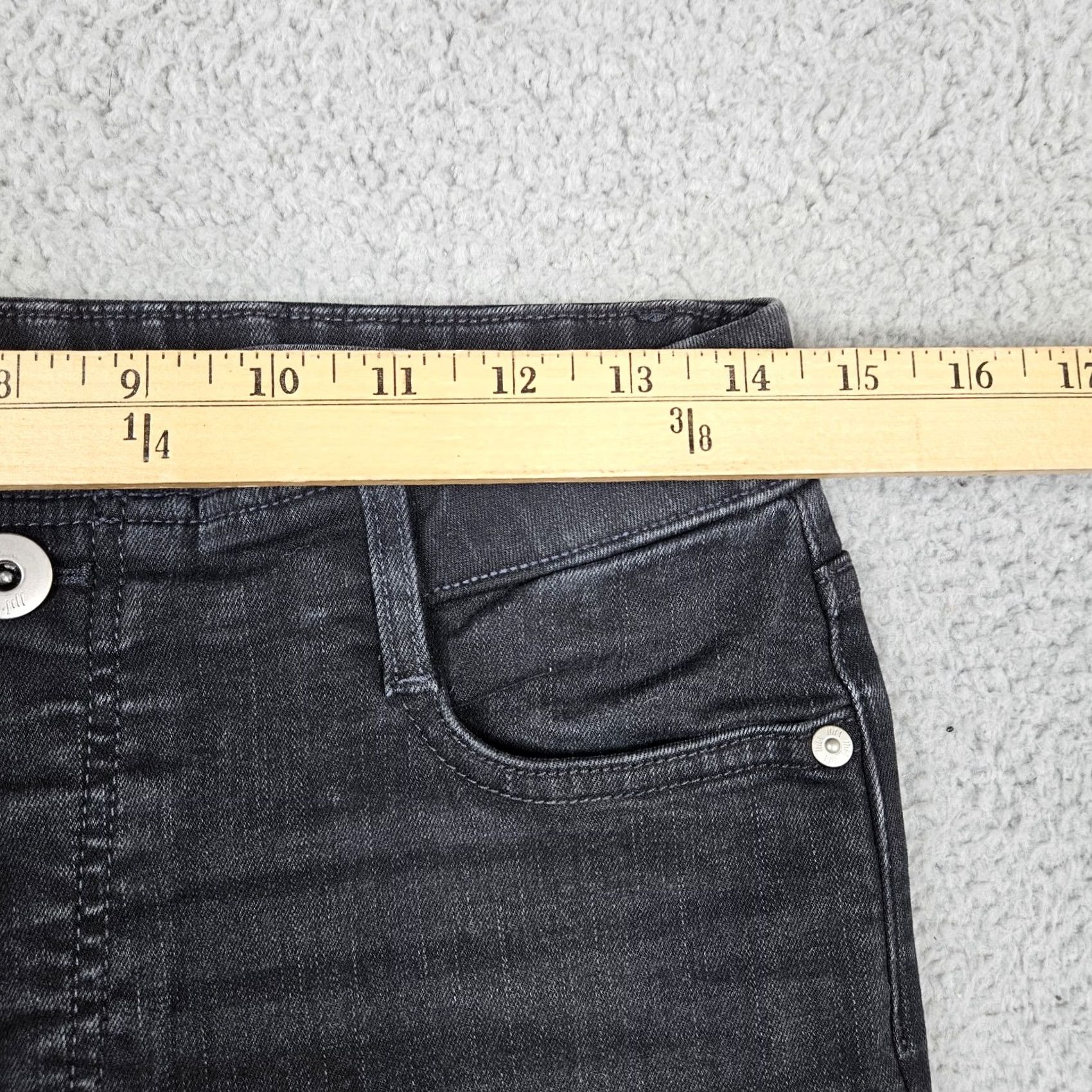 J. Jill J.Jill Denim Dark Wash High Rise Cropped Jean Size 6 Women Jeans Crop Mid Rise Blue Cotton Modal Polyester Pants 5-Pocket Size 28" / US 6 / IT 42 - 4 Thumbnail