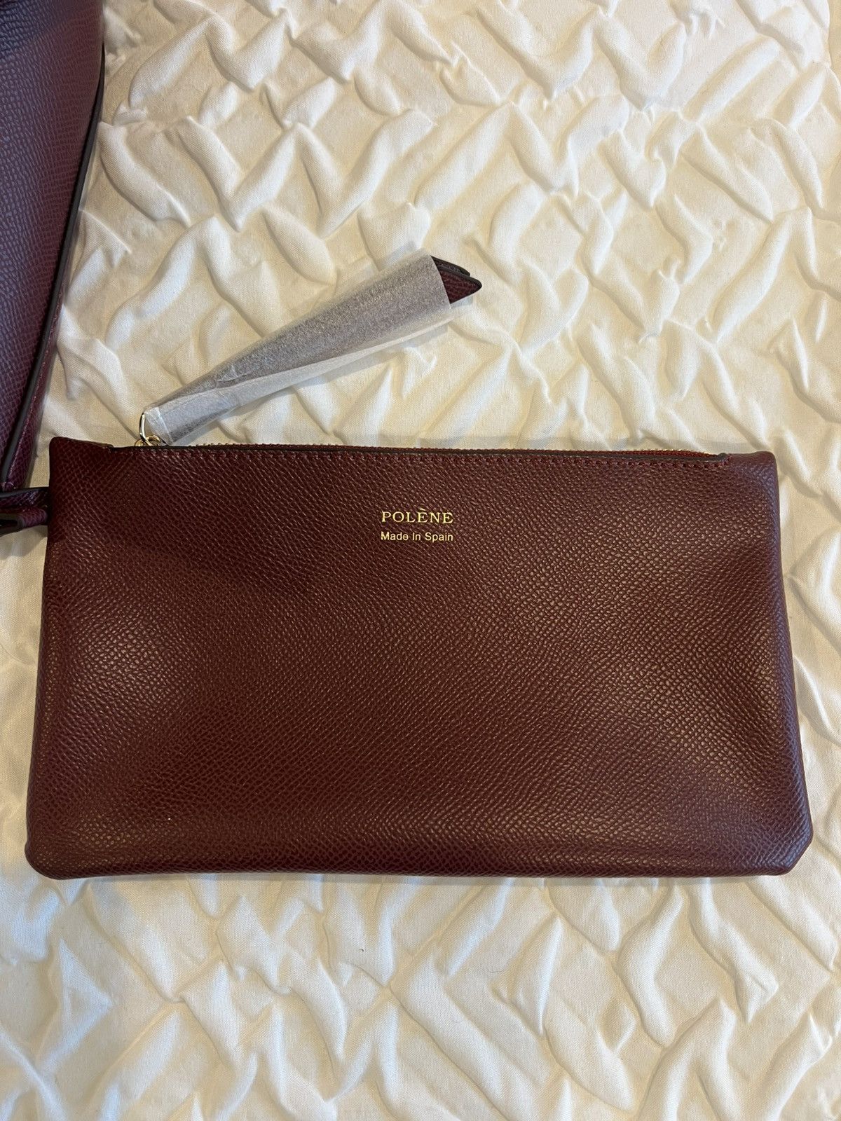 Polene Cyme Mini EDITION TEXTURED BLACK CHERRY Size ONE SIZE - 3 Thumbnail
