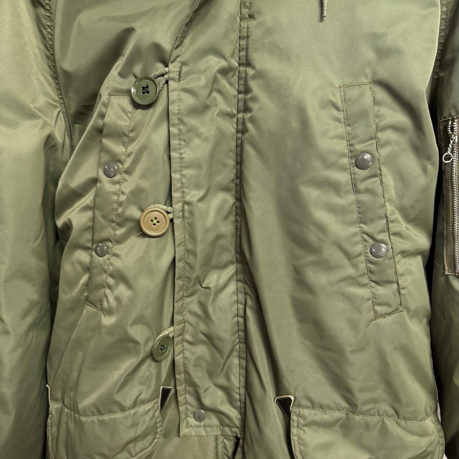 Vintage Vintage Military Flyers Arctic Parka Jacket Mens Medium Size US M / EU 48-50 / 2 - 3 Thumbnail