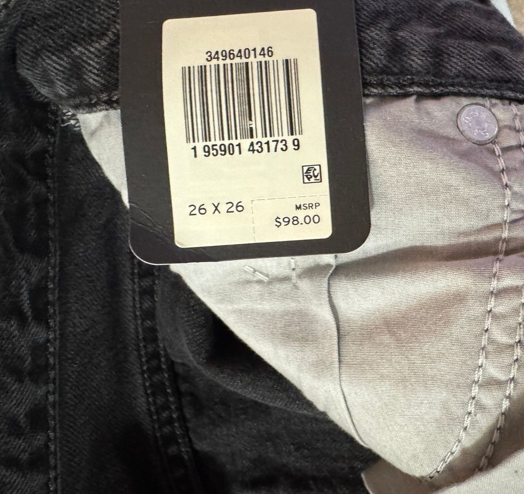 Levi's Levi's Wedgie Black Jean, Button Fly Size 26" / US 2 / IT 38 - 11 Thumbnail
