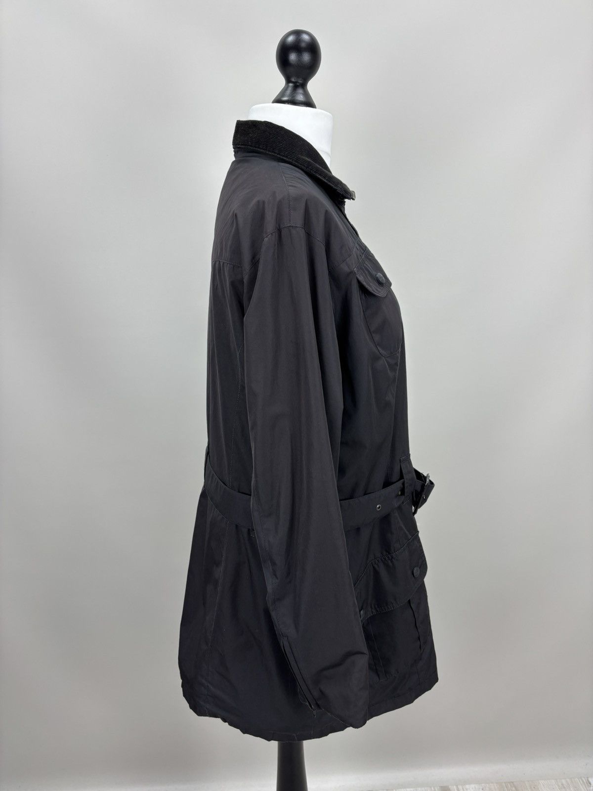 Barbour Womens jacket Barbour Featherweight Size 12 Color Black Size XL / US 12-14 / IT 48-50 - 5 Thumbnail