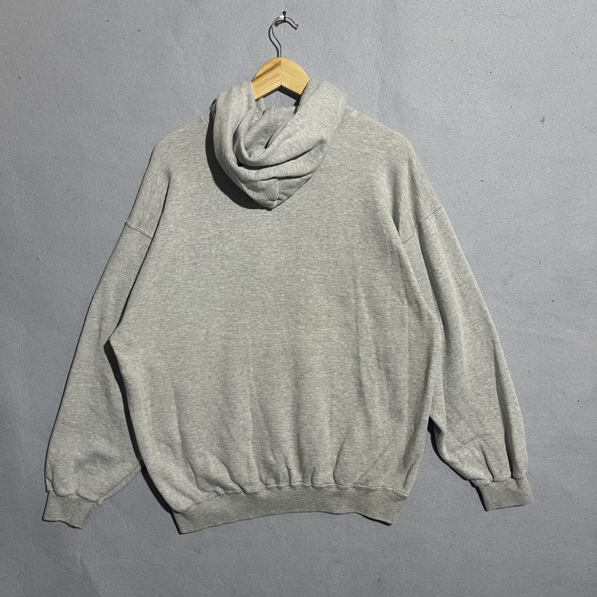 Nike Vintage 90s Nike Embroidered Swoosh Hoodie – Heather Grey Size US XL / EU 56 / 4 - 6 Thumbnail