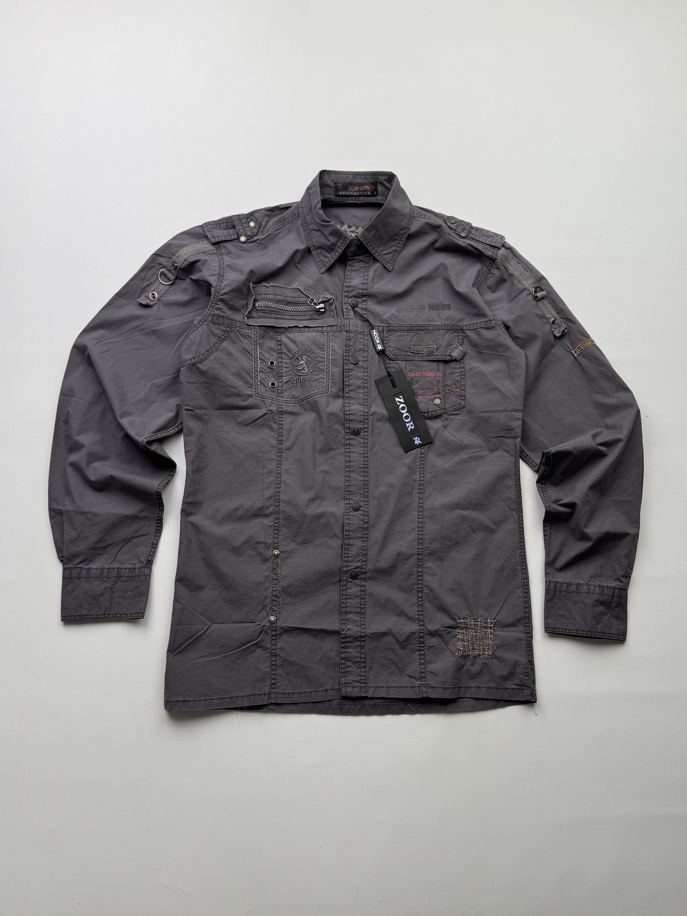 If Six Was Nine Vintage Shirt With Bondage B712(V512)E2 Size US S / EU 44-46 / 1 - 1 Thumbnail