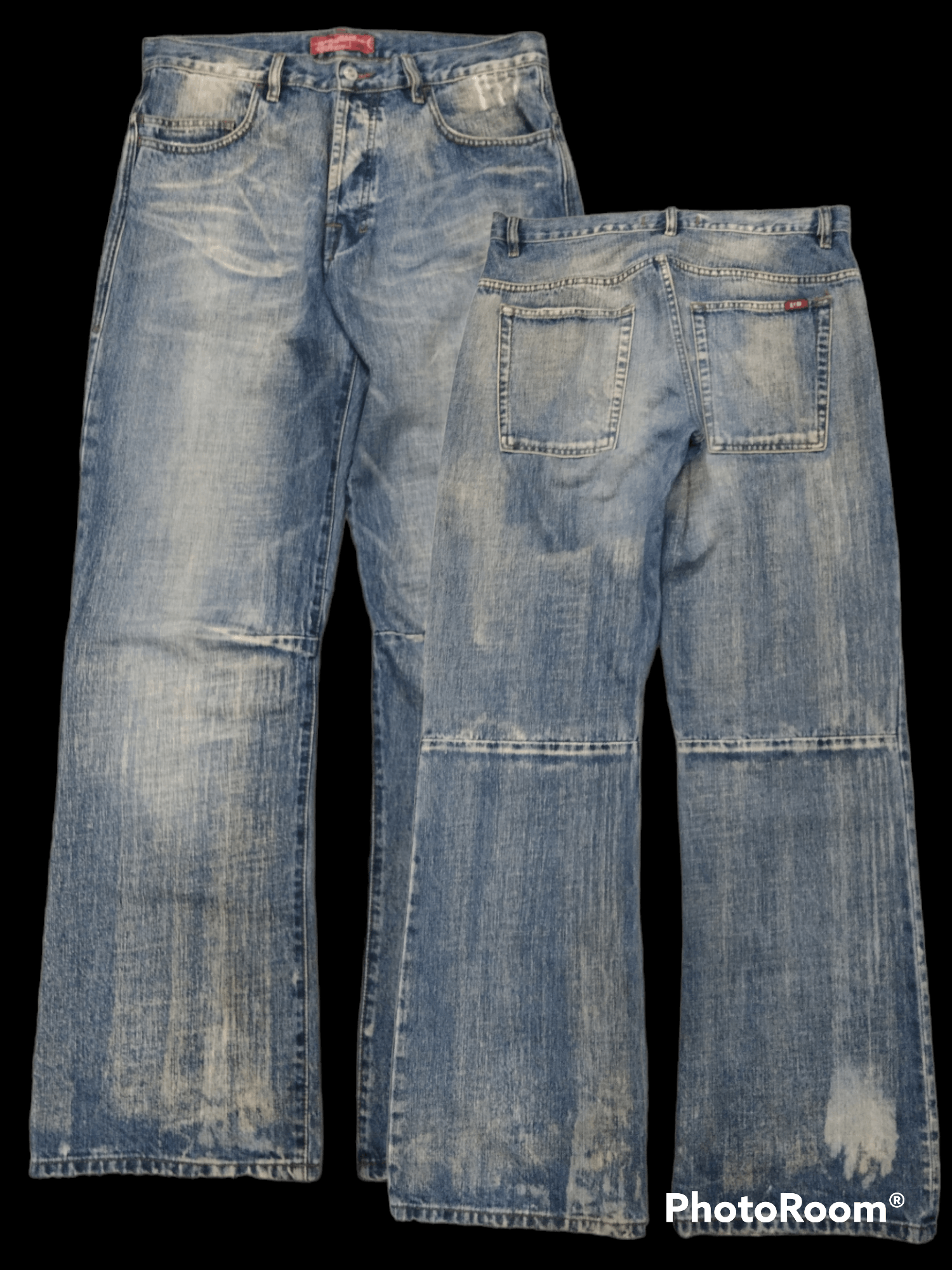 Japanese Brand TRENDING WIDE PANTS BAGGY🔥SICK LTB DENIM Size US 33 - 1 Thumbnail
