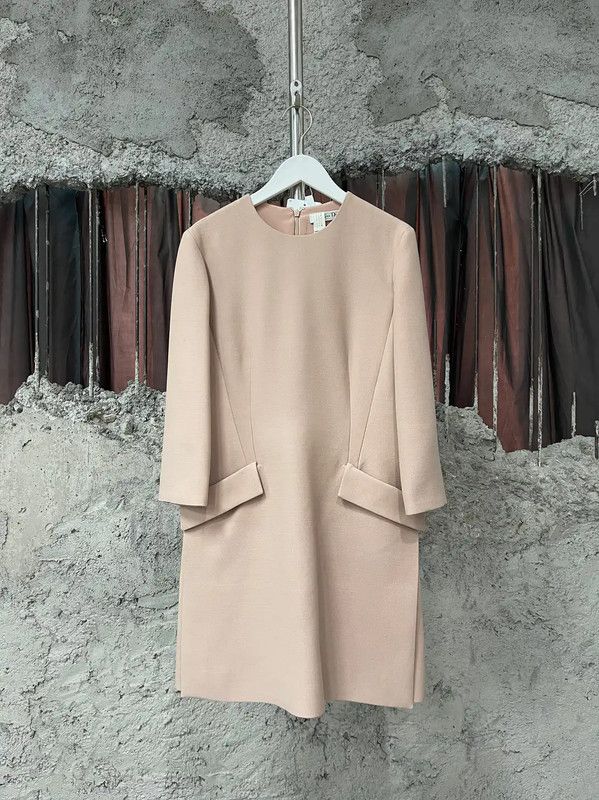 Dior Dior Pink Long Sleeve Dress for Women 0089 Size ONE SIZE - 1 Thumbnail