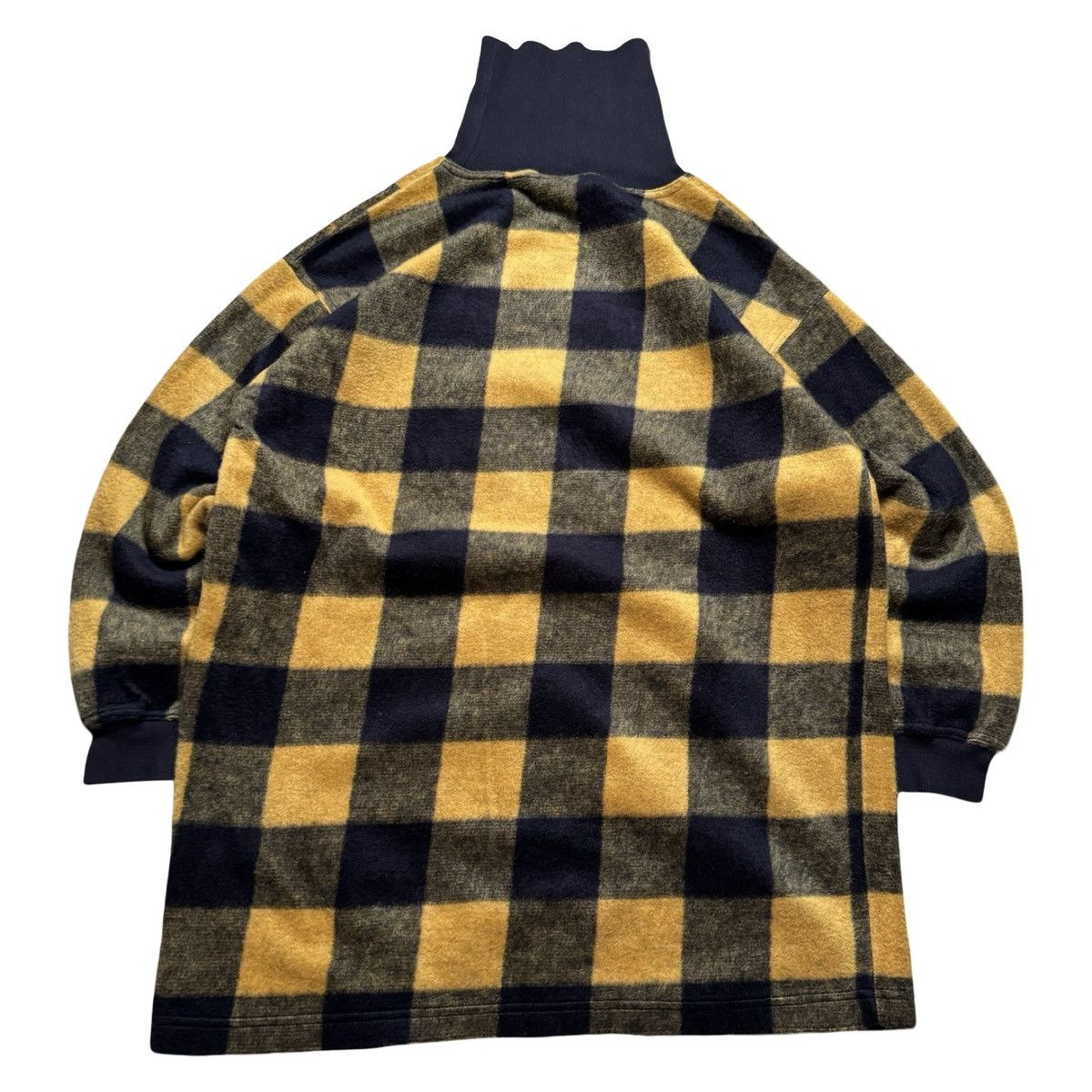 Other Vintage 90s V Sport Yellow Plaid Turtle Neck Mens Medium Size US M / EU 48-50 / 2 - 6 Thumbnail