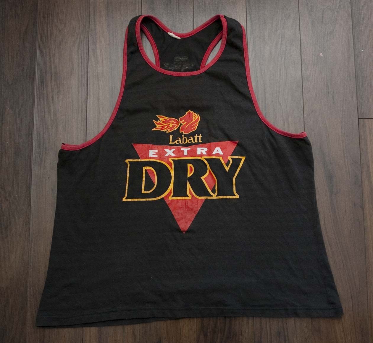 Vintage Labatt Extra Dry Beer Tank Top Shirt Size M Vintage Size US M / EU 48-50 / 2 - 1 Thumbnail