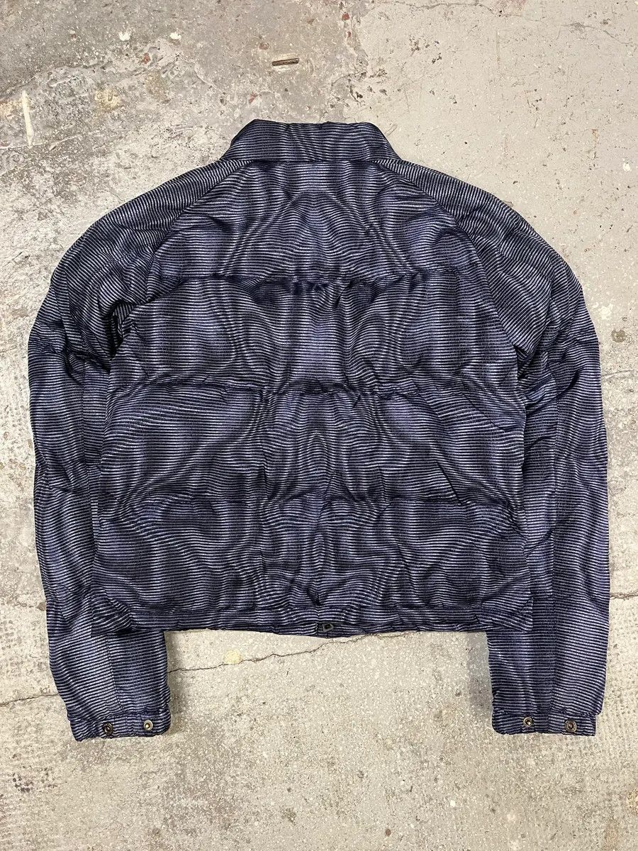 Prada Prada Blue Digital Line Puffer Jacket Size M / US 6-8 / IT 42-44 - 5 Thumbnail