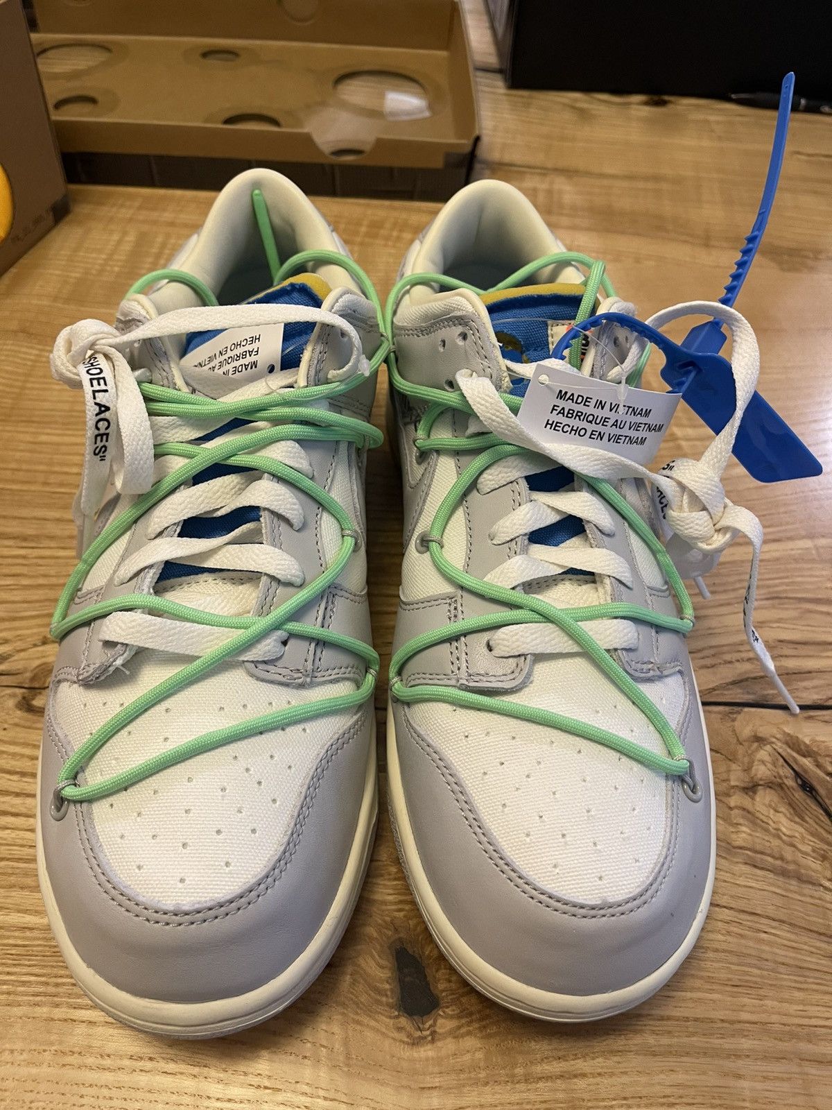 Nike × Off-White Off-White Nike Dunk low 26/50 size 10.5 Size US 10.5 / EU 43-44 - 3 Thumbnail