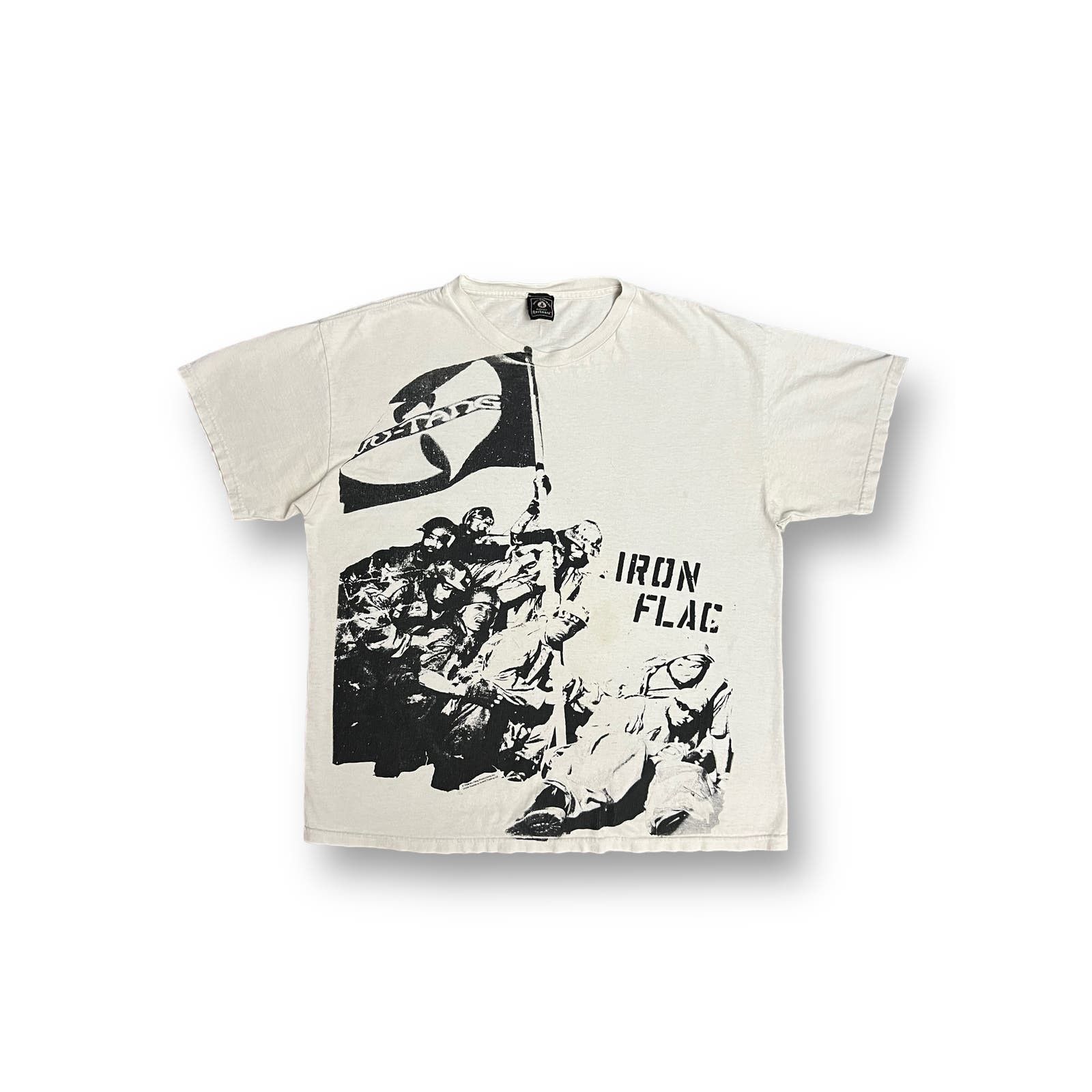 image of Rap Tees x Vintage Wu-Tang Clan Rap T-Shirt in White, Men's (Size Large)
