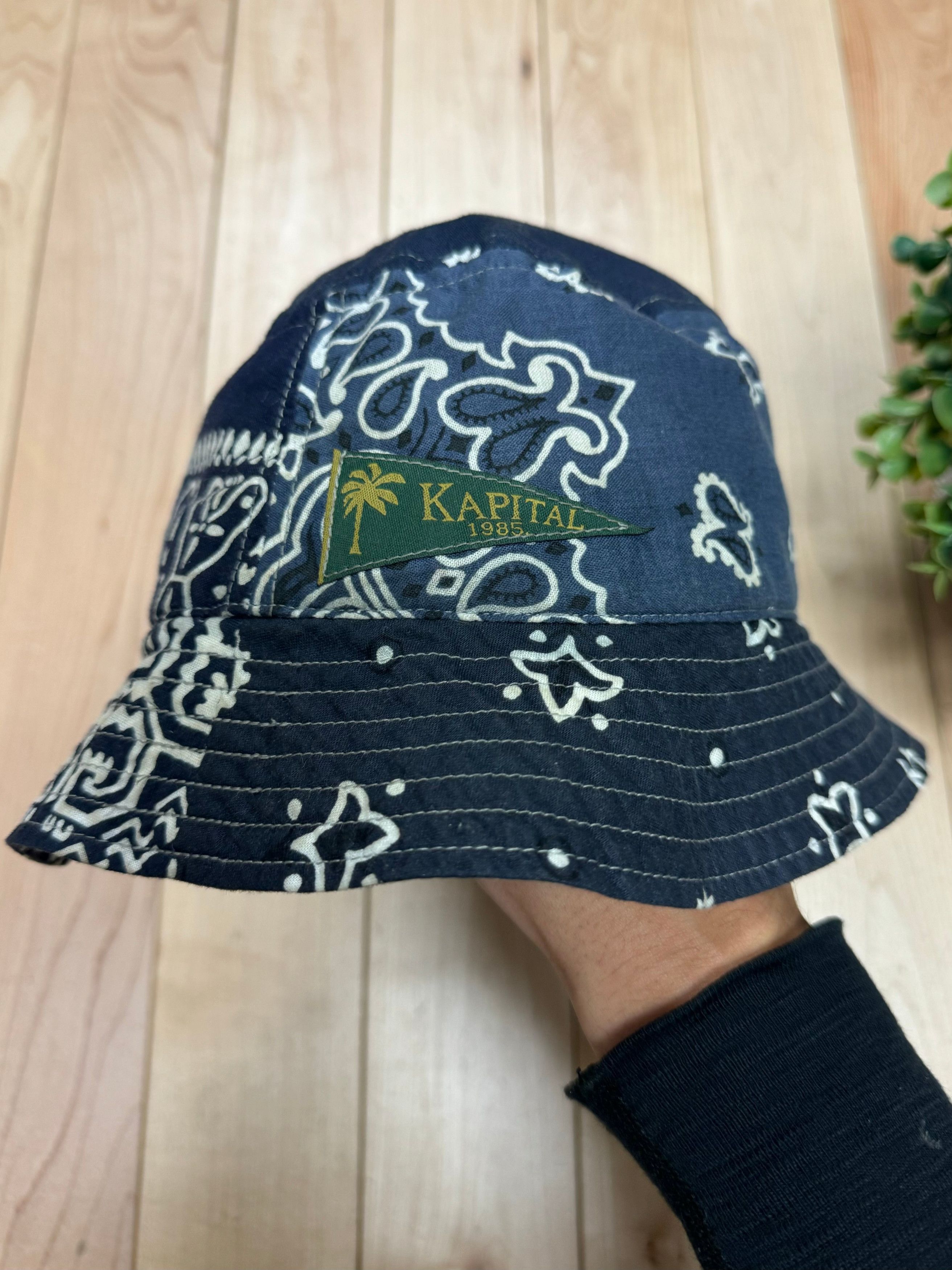 Kapital Kapital Paisley Print Bandanna Bucket Hat Size ONE SIZE - 1 Thumbnail