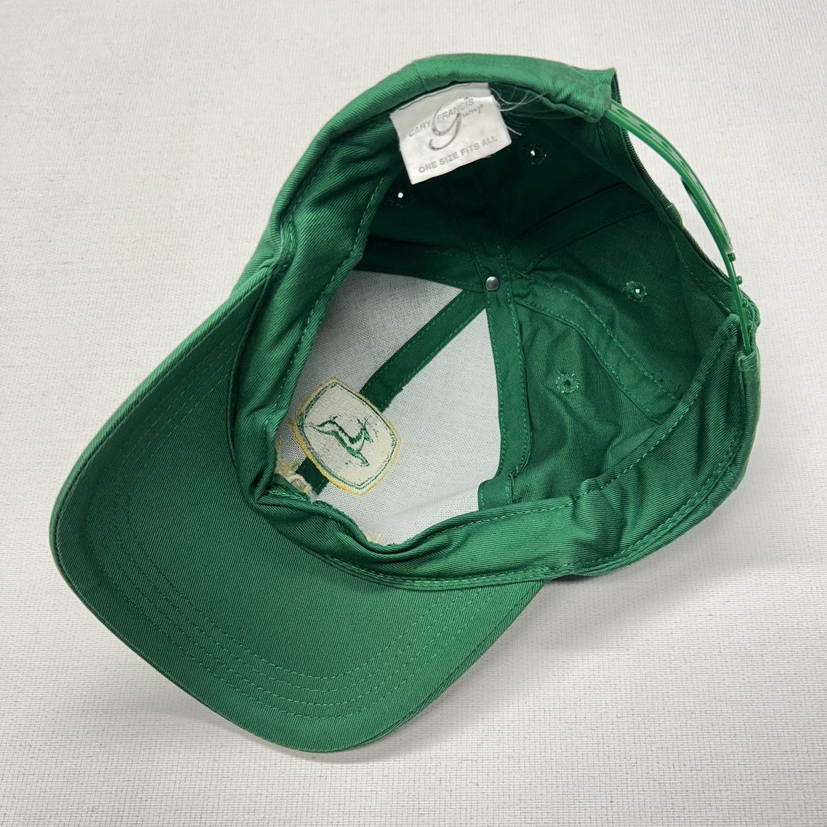 John Deere × Vintage John Deere Hat Green Logo Snapback Embroidered Cap Machine Size ONE SIZE - 9 Thumbnail