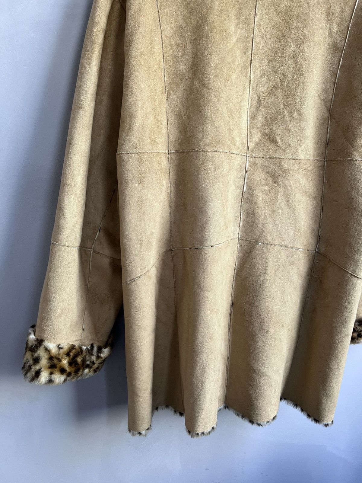 Hysteric Glamour × If Six Was Nine × Le Grande Bleu (L.G.B.) VTG LGB If Six Was Nine Style FAUX FUZZY Fur COAT Jacket Size US L / EU 52-54 / 3 - 10 Thumbnail