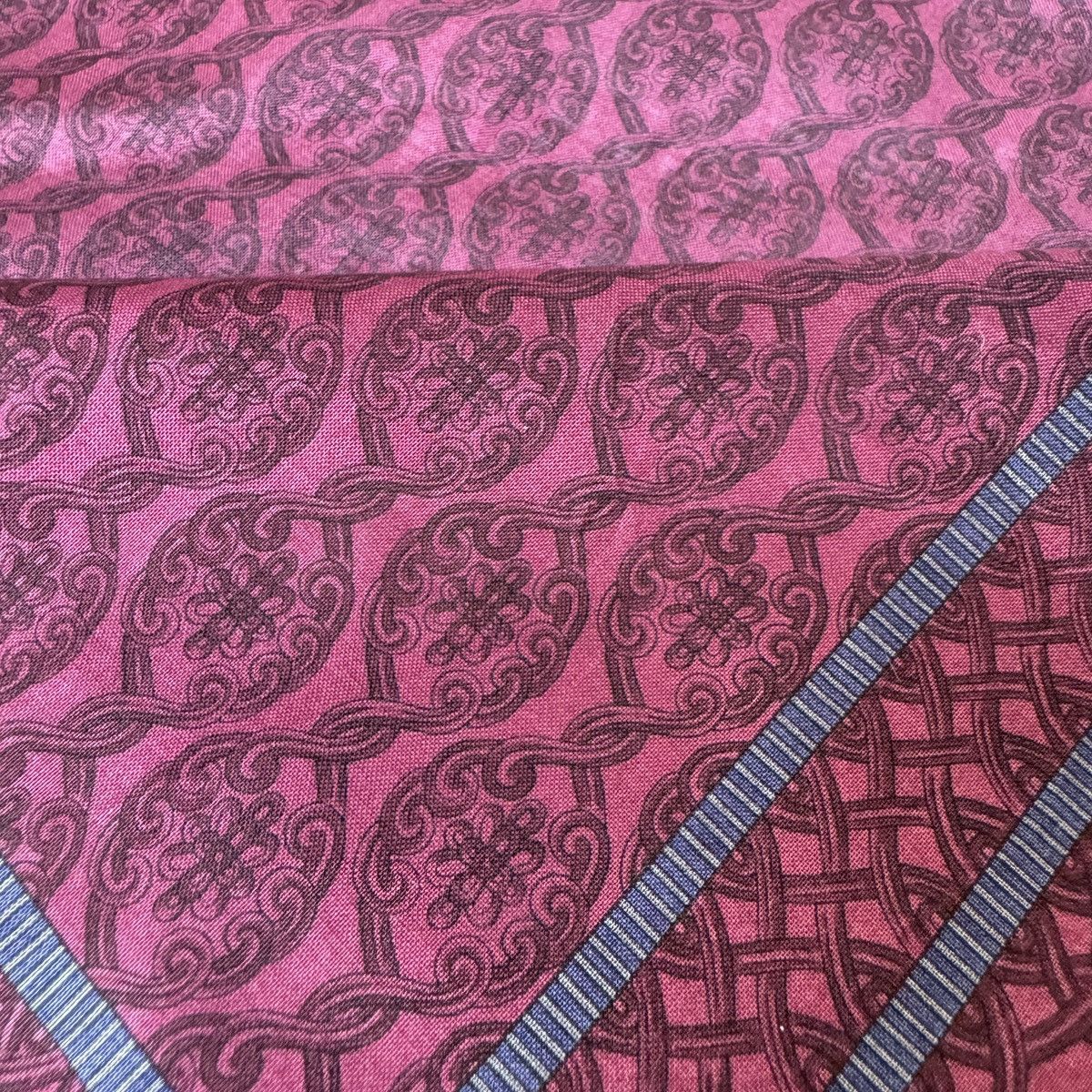 Christian Dior Monsieur × Dior × Vintage CHRISTIAN DIOR SCARVES POCKET SQUARE EMBROIDERED LOGO Size ONE SIZE - 3 Thumbnail