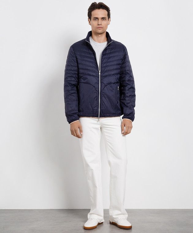 Jacket in Navy Blue