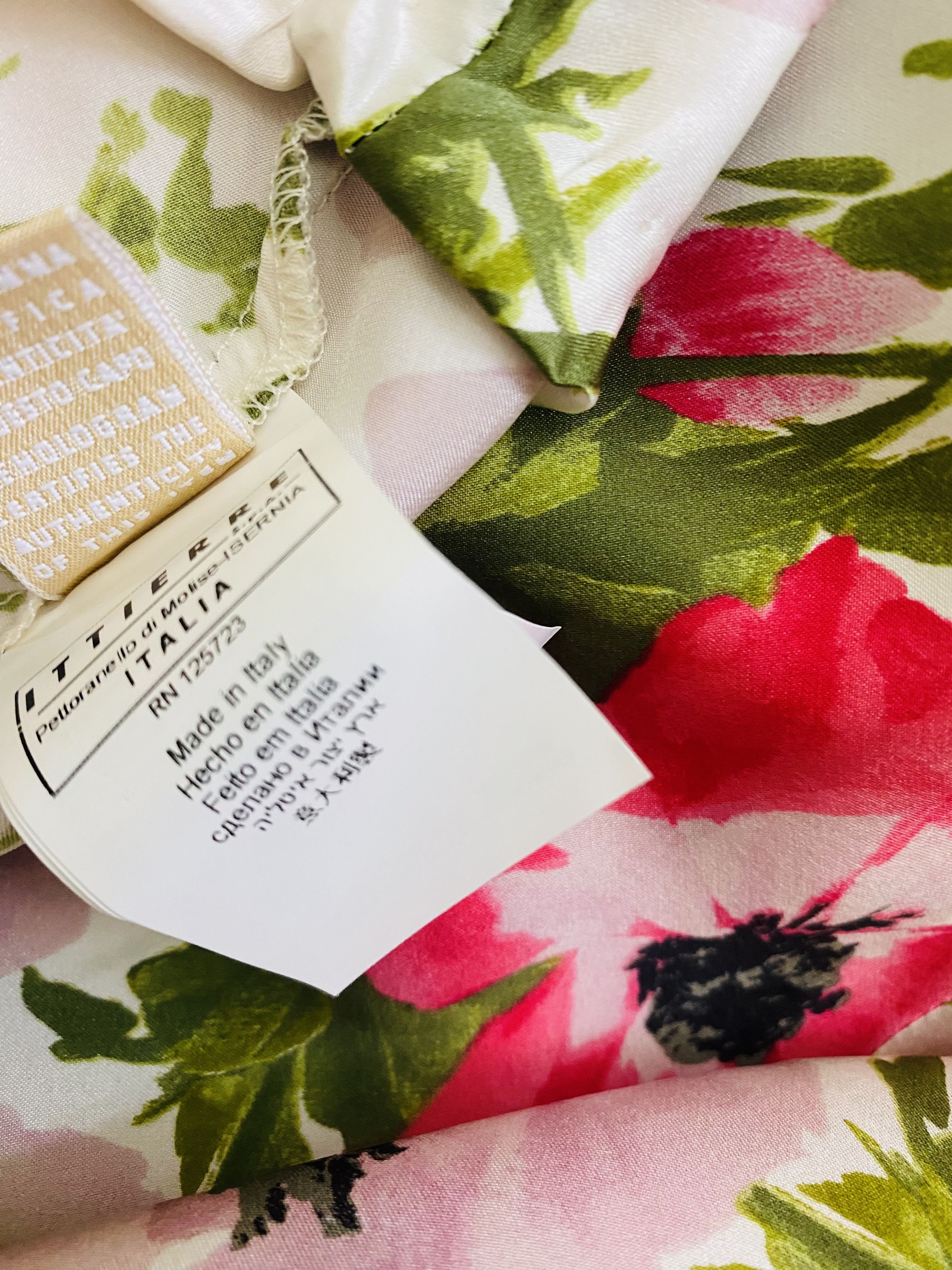 John Galliano John Galliano Silk Slip Floral Poppy Designer Dress Size M / US 6-8 / IT 42-44 - 9 Thumbnail