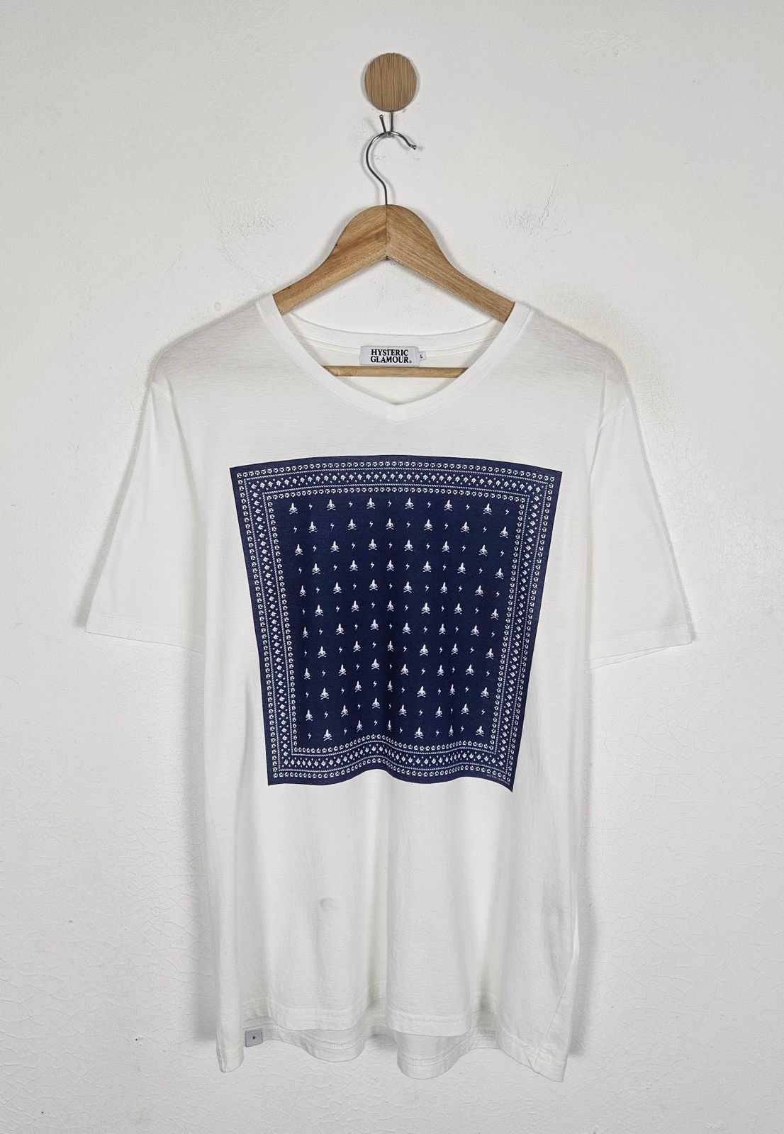 Hysteric Glamour Hysteric Glamour bandana pattern shirt Size US L / EU 52-54 / 3 - 1 Thumbnail