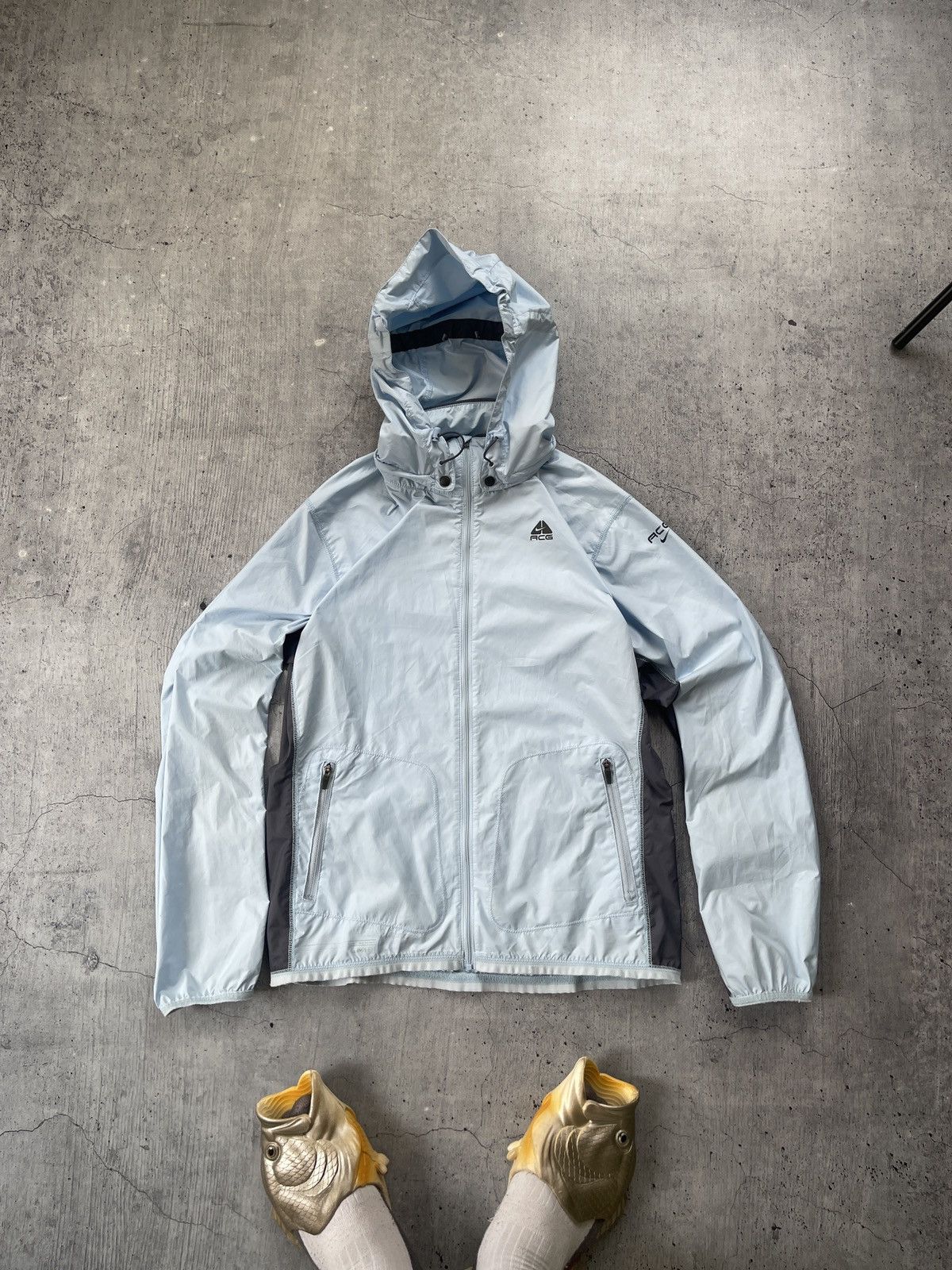 Nike ACG × Vintage Nike ACG ski jacket baby blue Size M / US 6-8 / IT 42-44 - 3 Thumbnail
