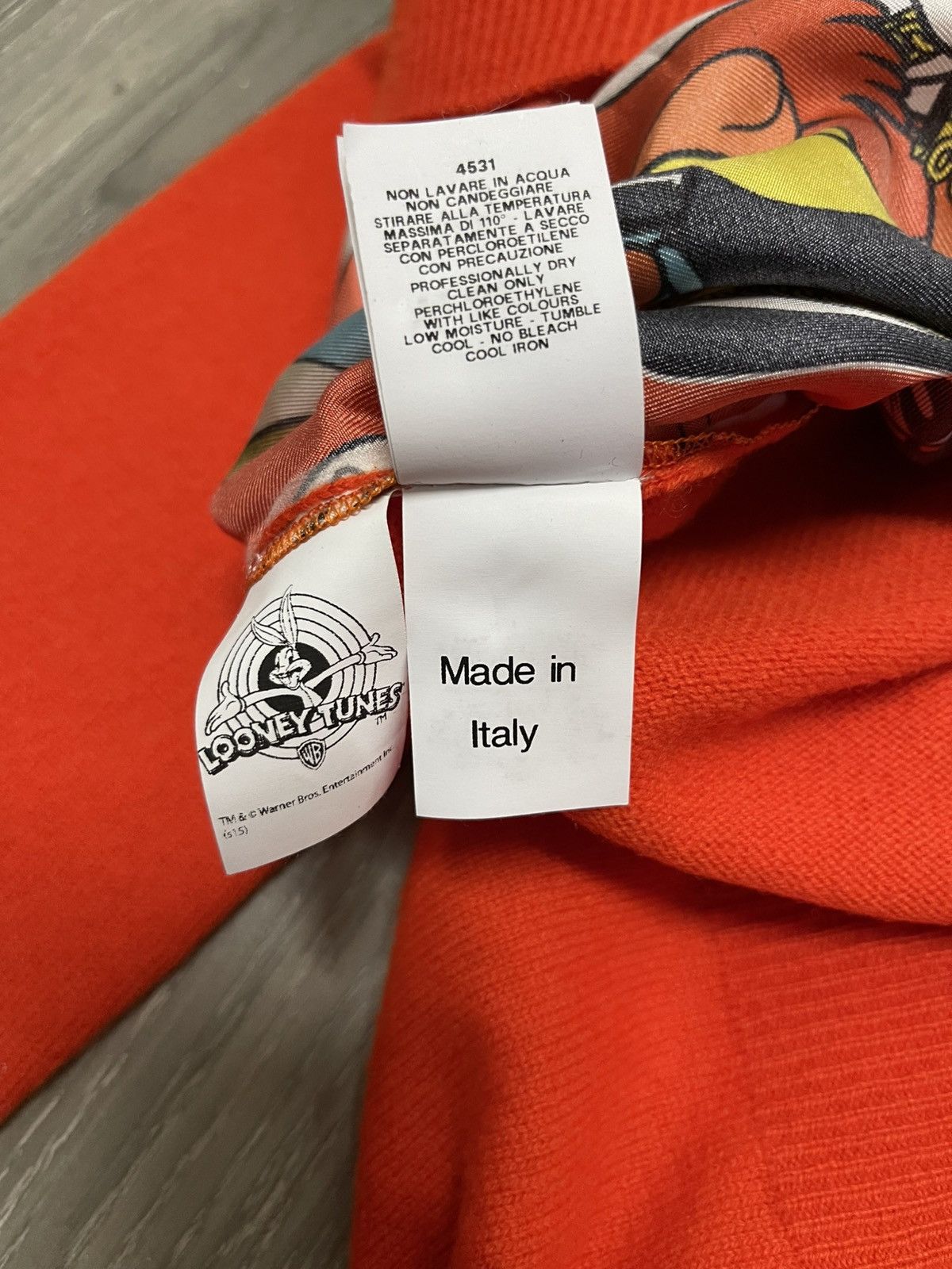 Moschino Moschino x Looney Tunes Silk Print & Wool Slik Knit Size M / US 6-8 / IT 42-44 - 13 Thumbnail