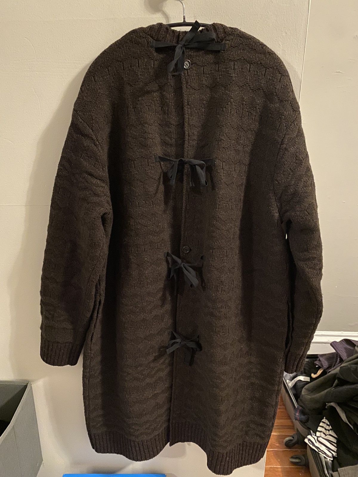 Takahiromiyashita The Soloist. 20aw medical gown wool fair isle sweater Size US M / EU 48-50 / 2 - 5 Thumbnail