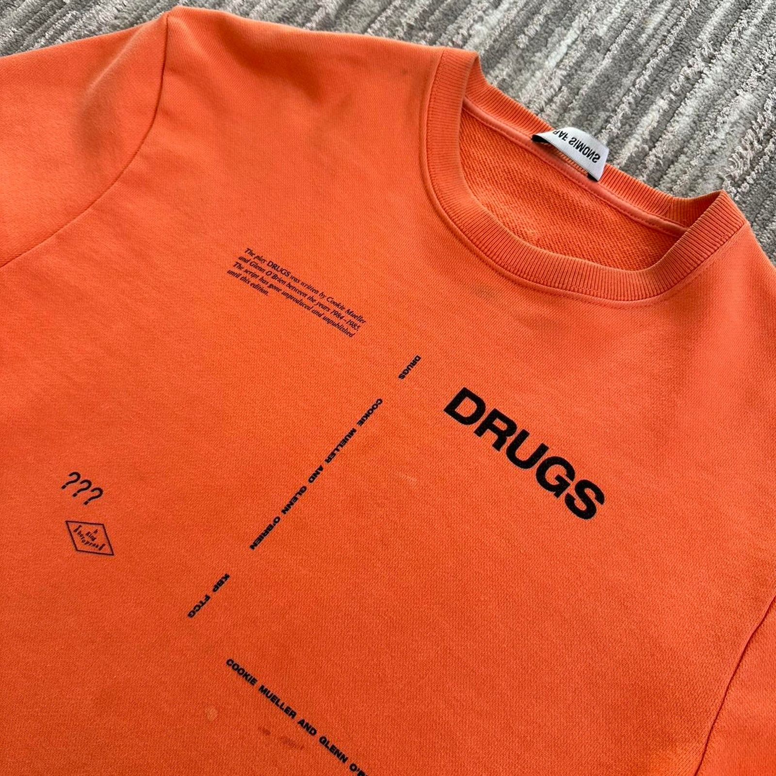 Raf Simons Raf simons drugs crewneck fw Size US M / EU 48-50 / 2 - 5 Thumbnail