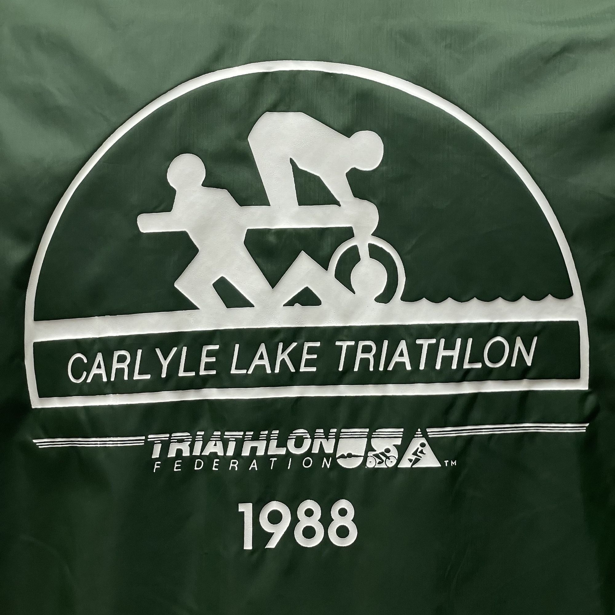 Other Vtg Sir Jac Nylon Windbreaker 1988 Carlyle Triathlon Jacket Size US M / EU 48-50 / 2 - 4 Thumbnail