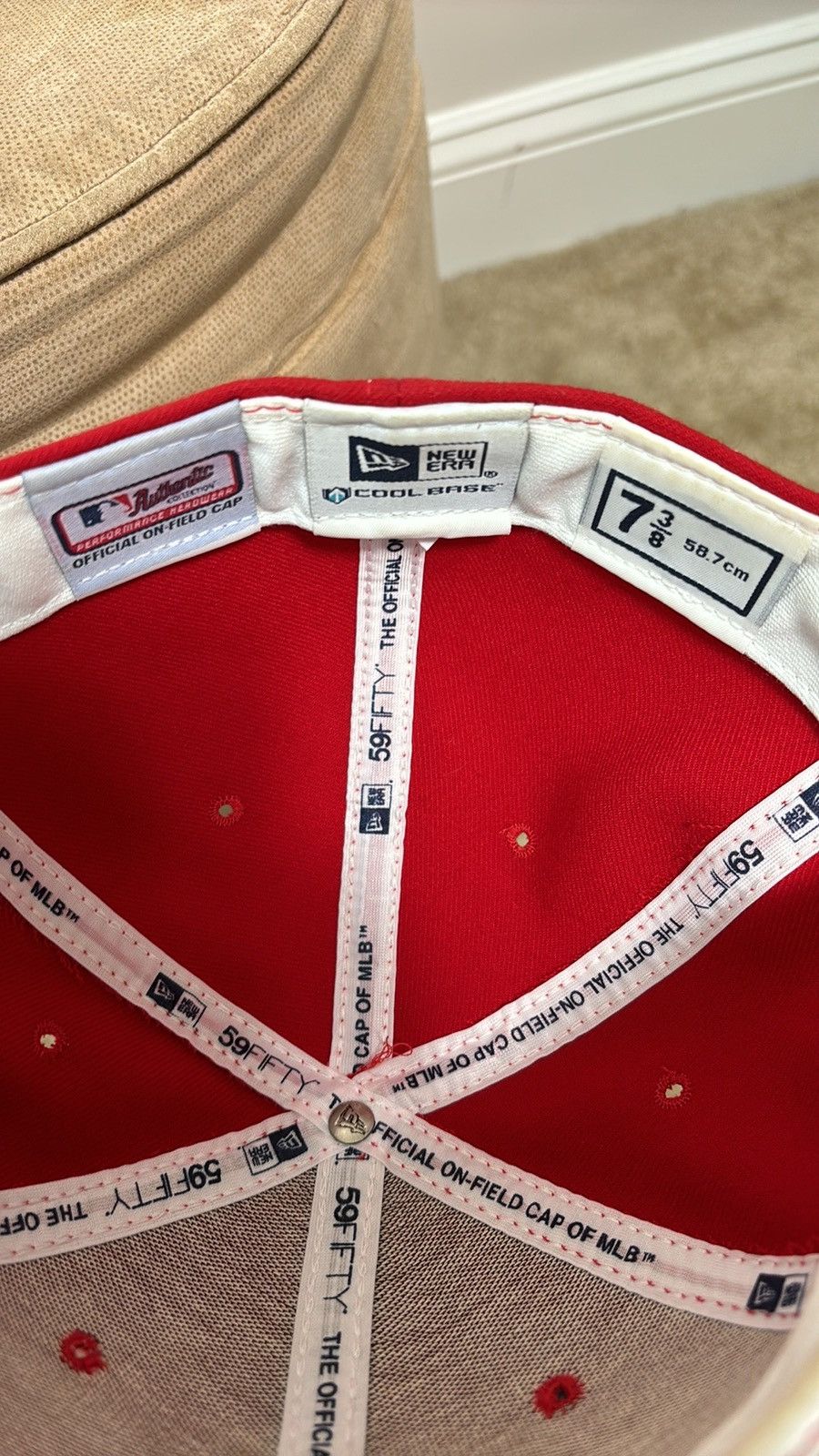 MLB × New Era New Era Boston Red Sox Hat Size ONE SIZE - 6 Thumbnail