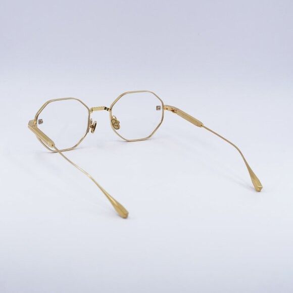 Valentino Valentino V-STUD VLX-122C Eyeglasses Shiny Gold 52mm Size ONE SIZE - 9 Thumbnail