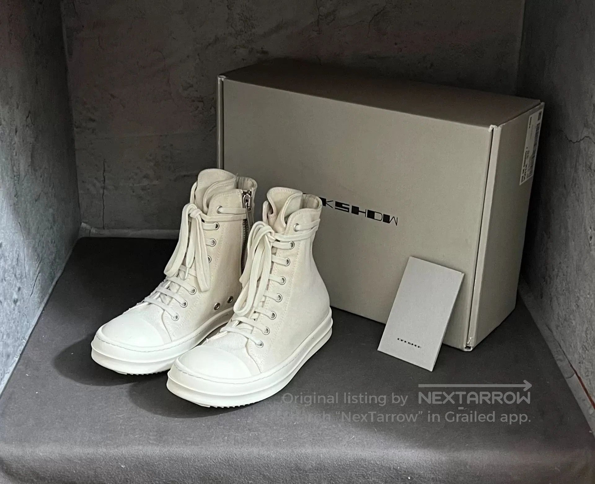 Rick Owens Unique High. Size US 5 / EU 37 - 2 Thumbnail
